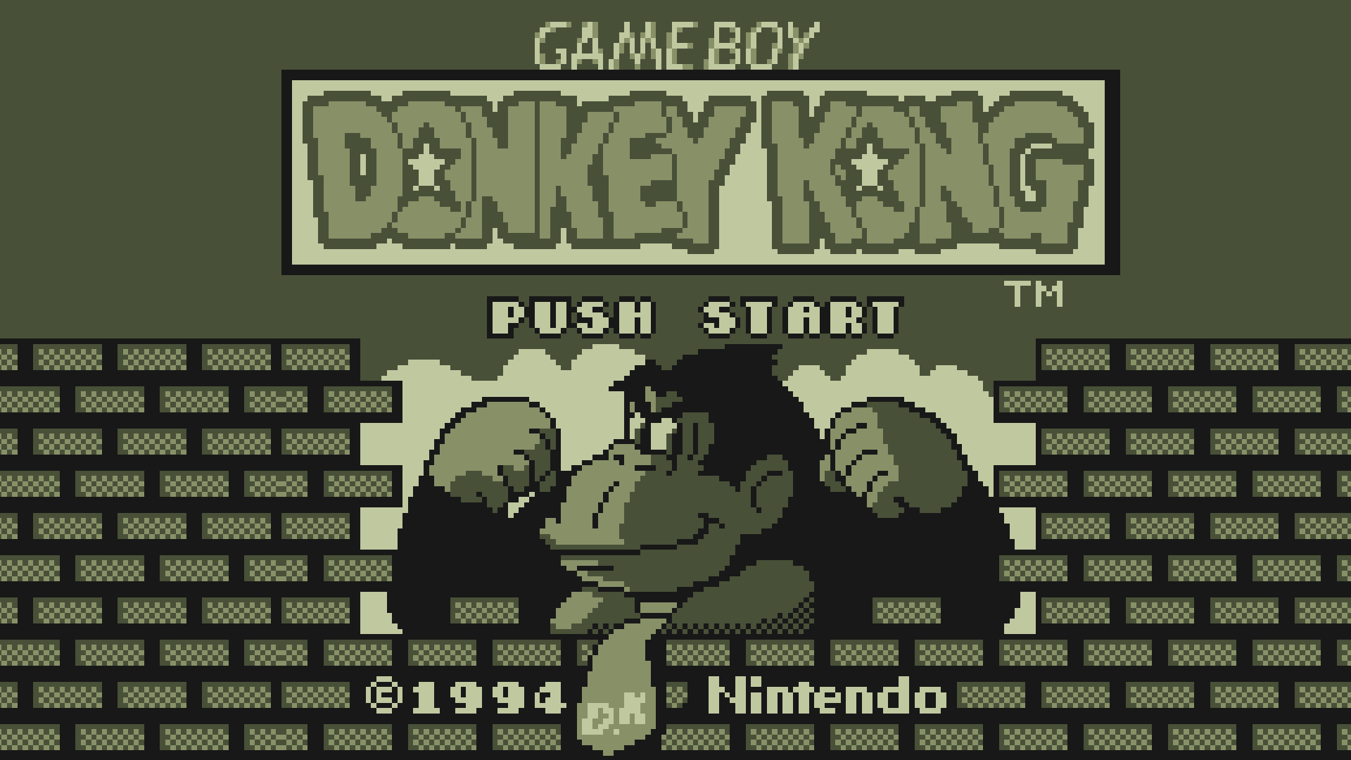 Nintendo, video games, Gameboy, Donkey Kong, retro games - desktop wallpaper