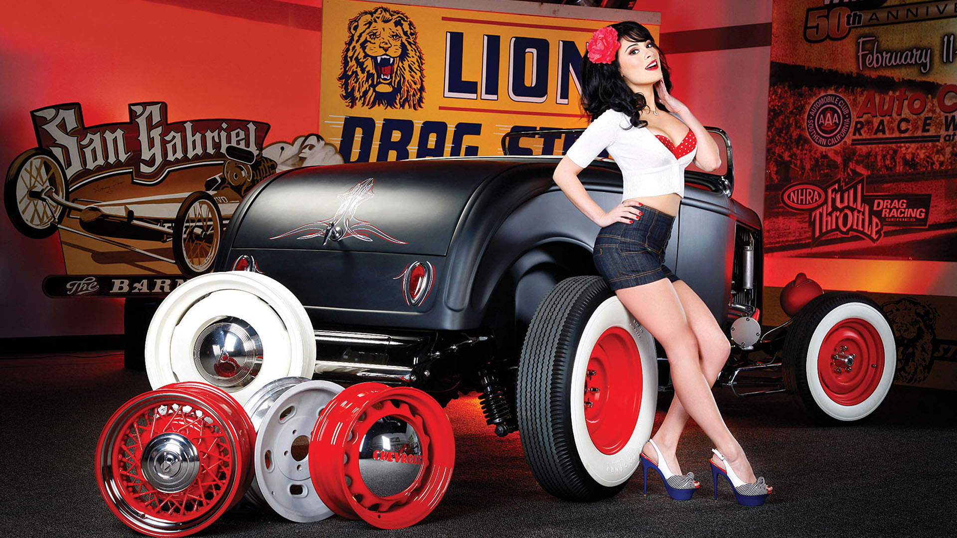 Hot Rod, pinups, pinstripe - HD Wallpaper View, Resize and Free Download / ...