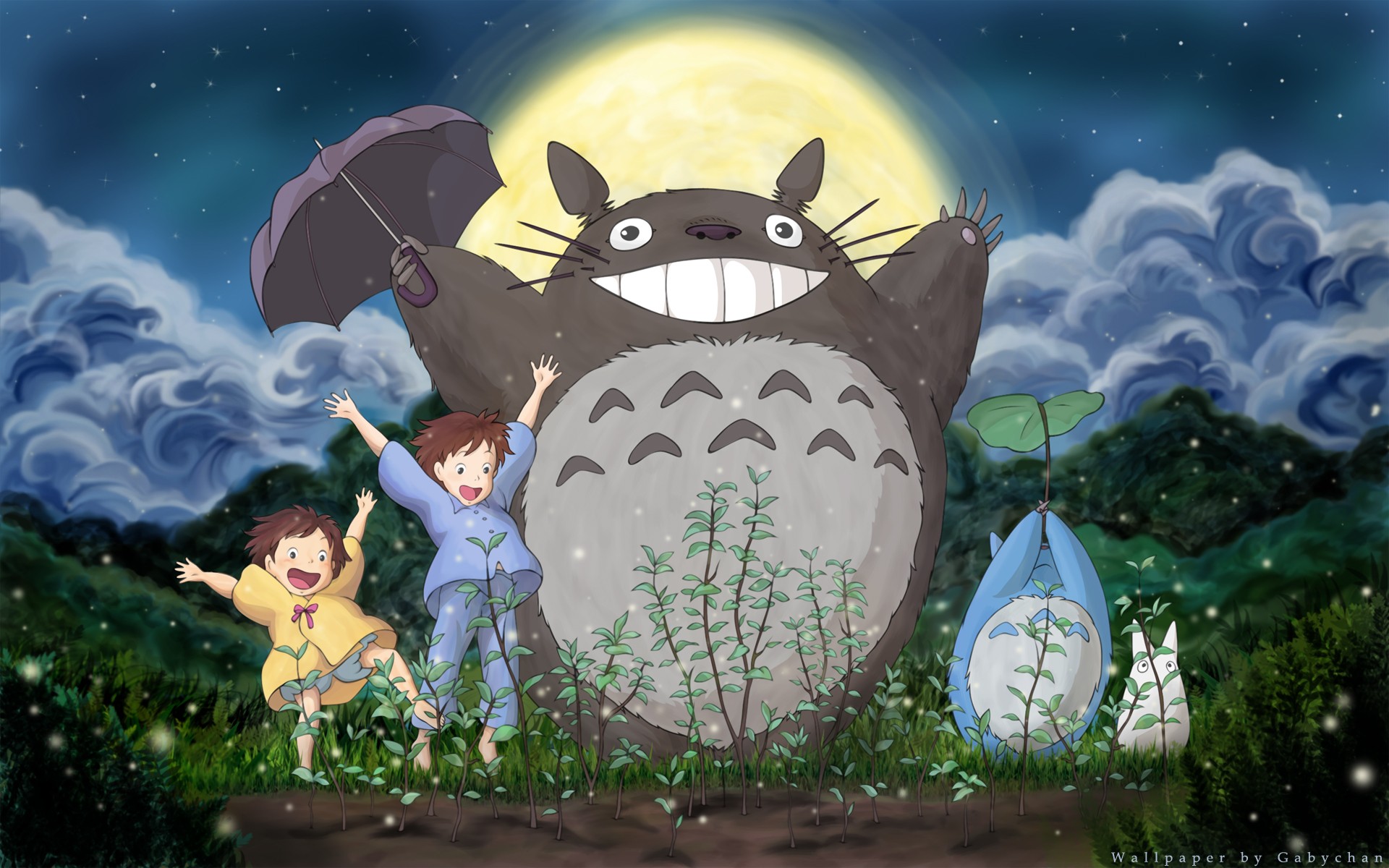 Hayao Miyazaki, movies, Totoro, My Neighbour Totoro, Studio Ghibli, anime - desktop wallpaper