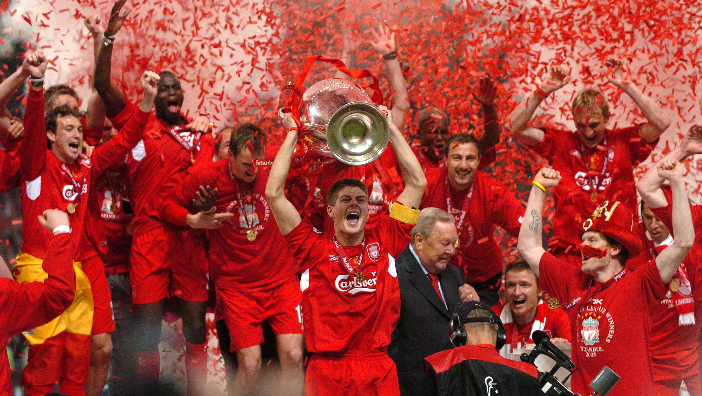 sports, Liverpool FC, Steven Gerrard - desktop wallpaper