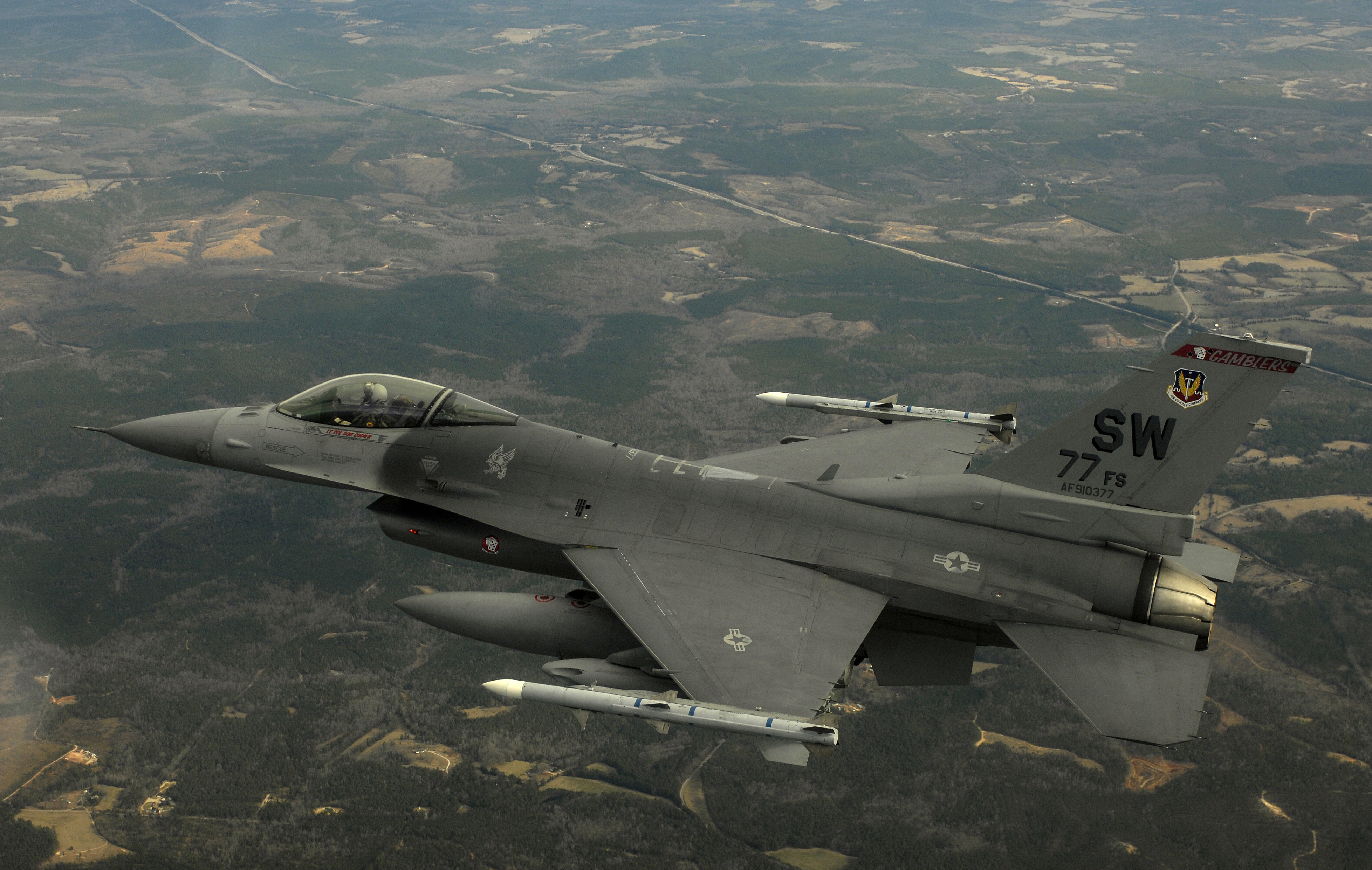 aircraft, military, falcon, fighting, vehicles, F-16 Fighting Falcon, missle - desktop wallpaper