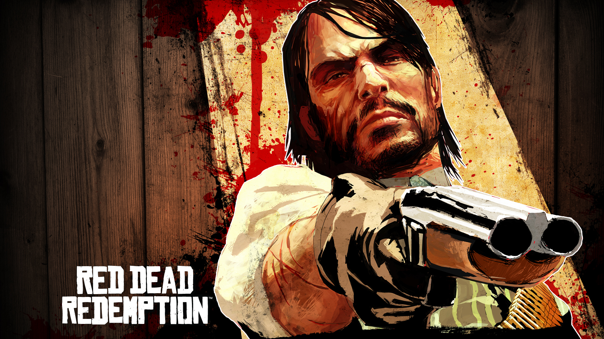 video games, Red Dead Redemption, John Marston - desktop wallpaper