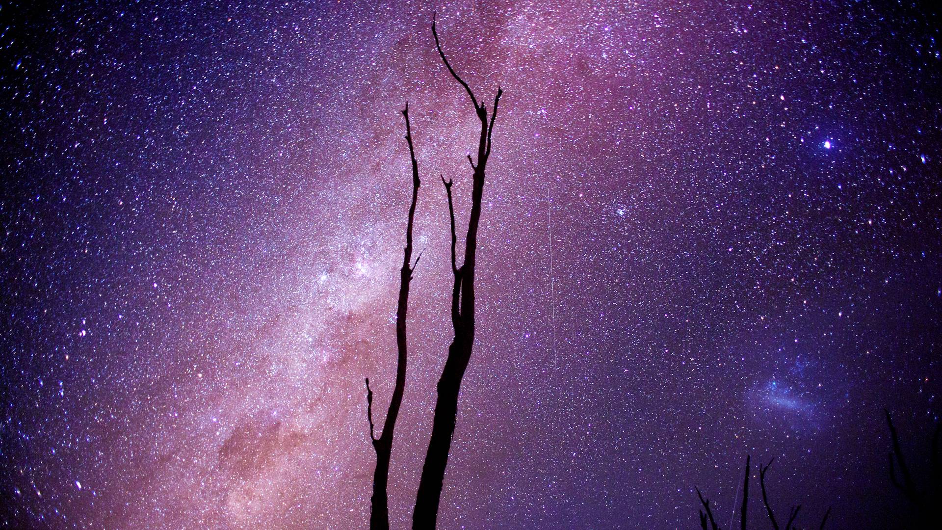 stars, galaxies - desktop wallpaper