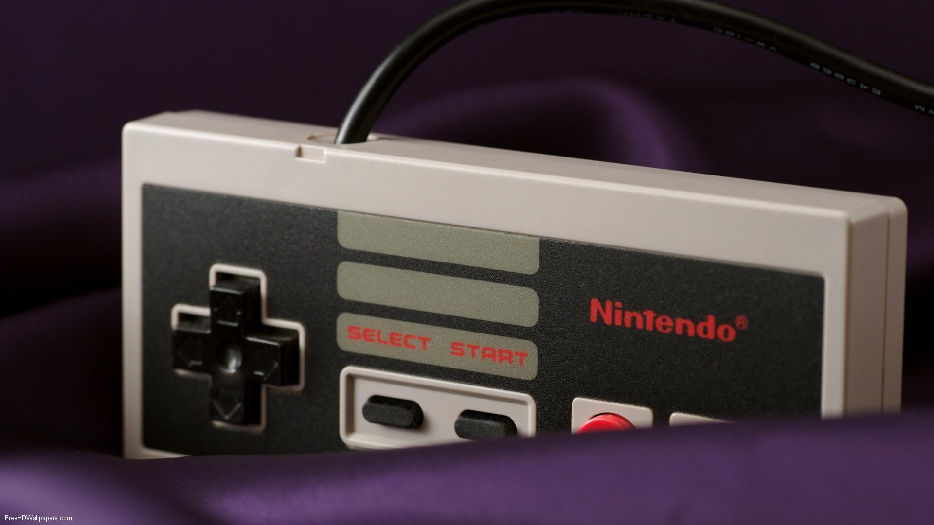 Nintendo, NES, Game pad - desktop wallpaper