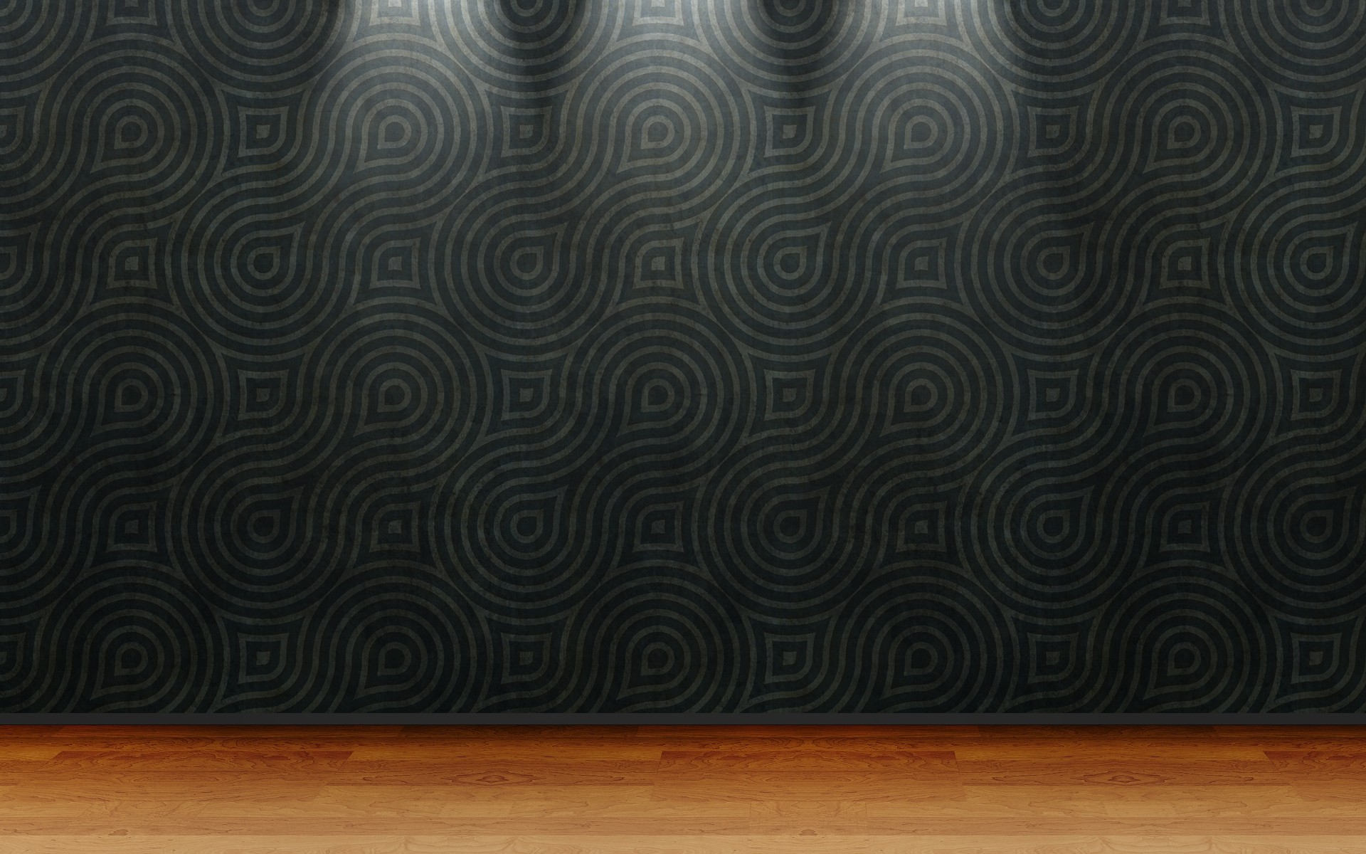 floor, 3D view, room, wood floor - desktop wallpaper