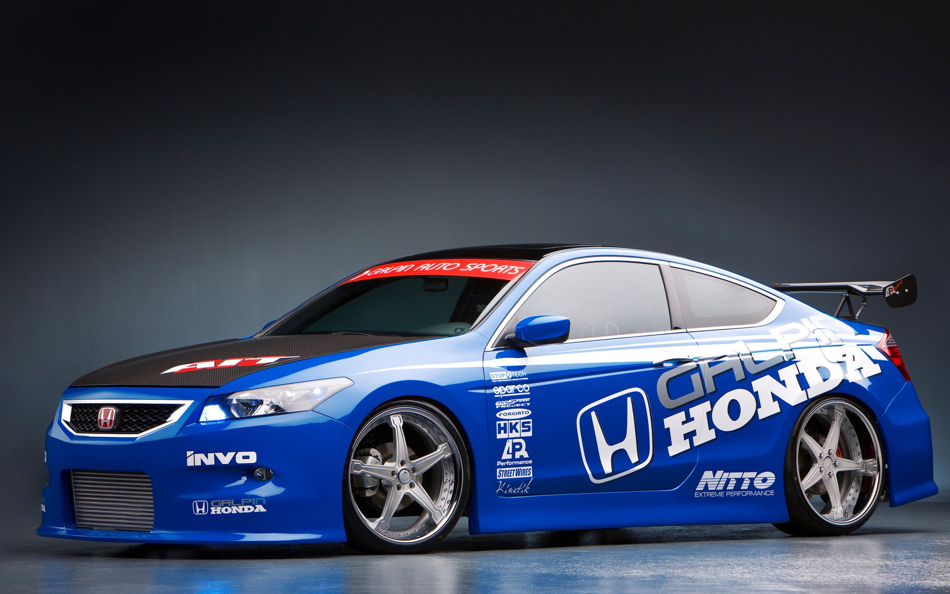 Honda, cars, tuning - desktop wallpaper