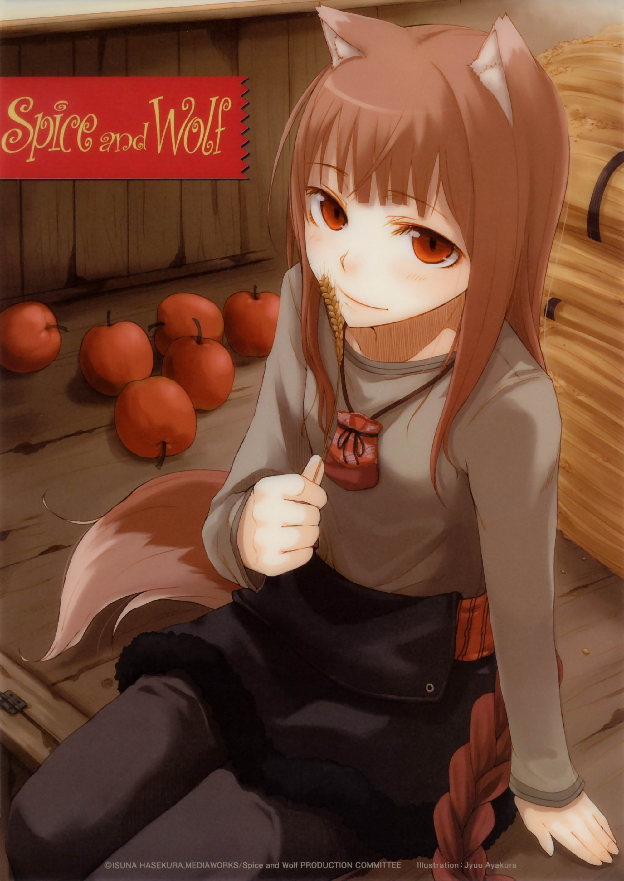 Spice and Wolf, Holo The Wise Wolf - desktop wallpaper