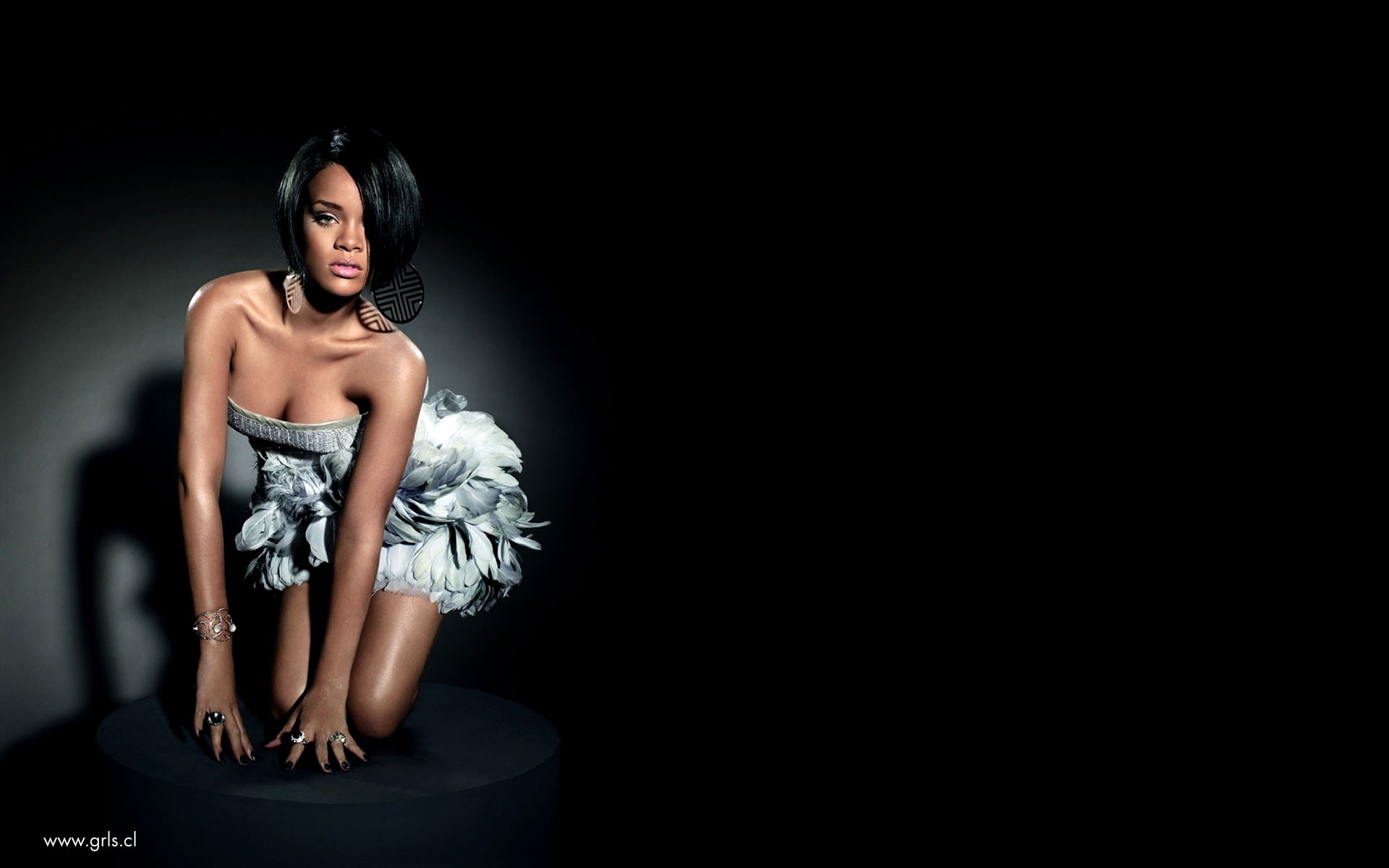 women, black people, Rihanna, celebrity, singers - desktop wallpaper