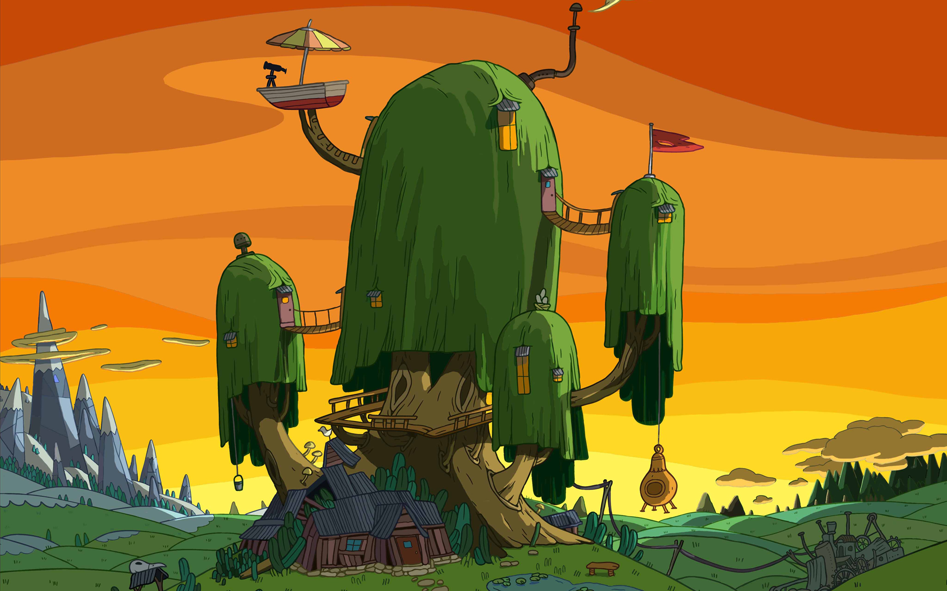 Adventure Time, artwork - desktop wallpaper