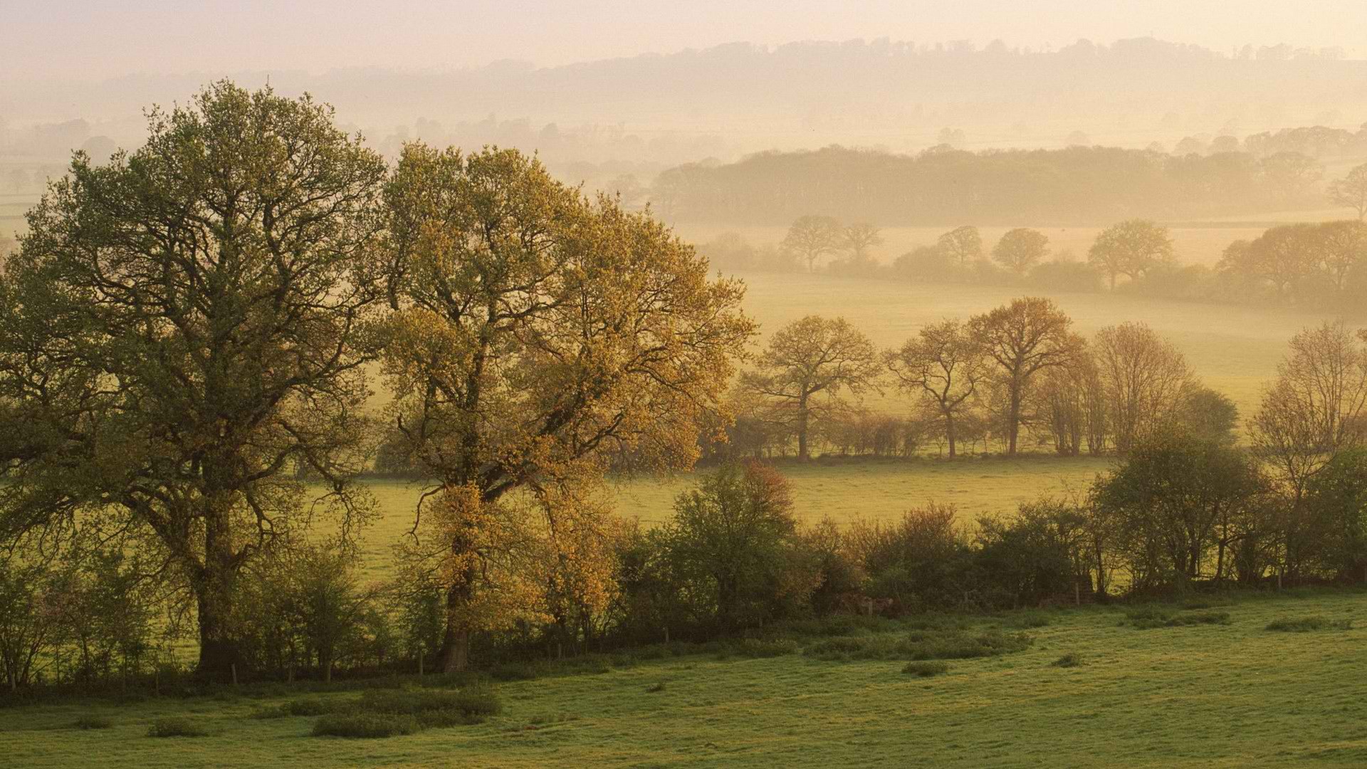 dawn, England - desktop wallpaper