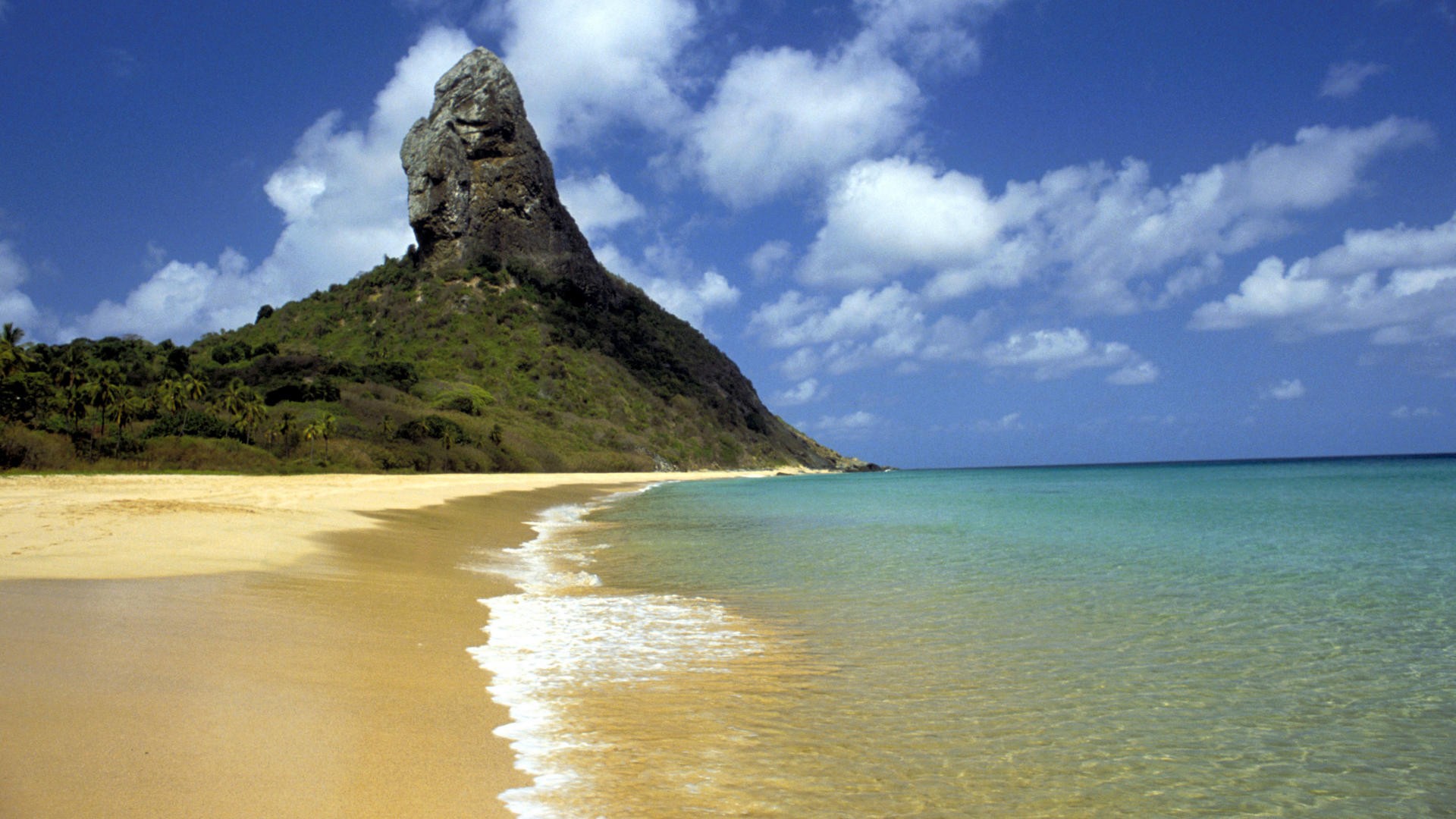 water, landscapes, shore, Brazil, beaches - desktop wallpaper