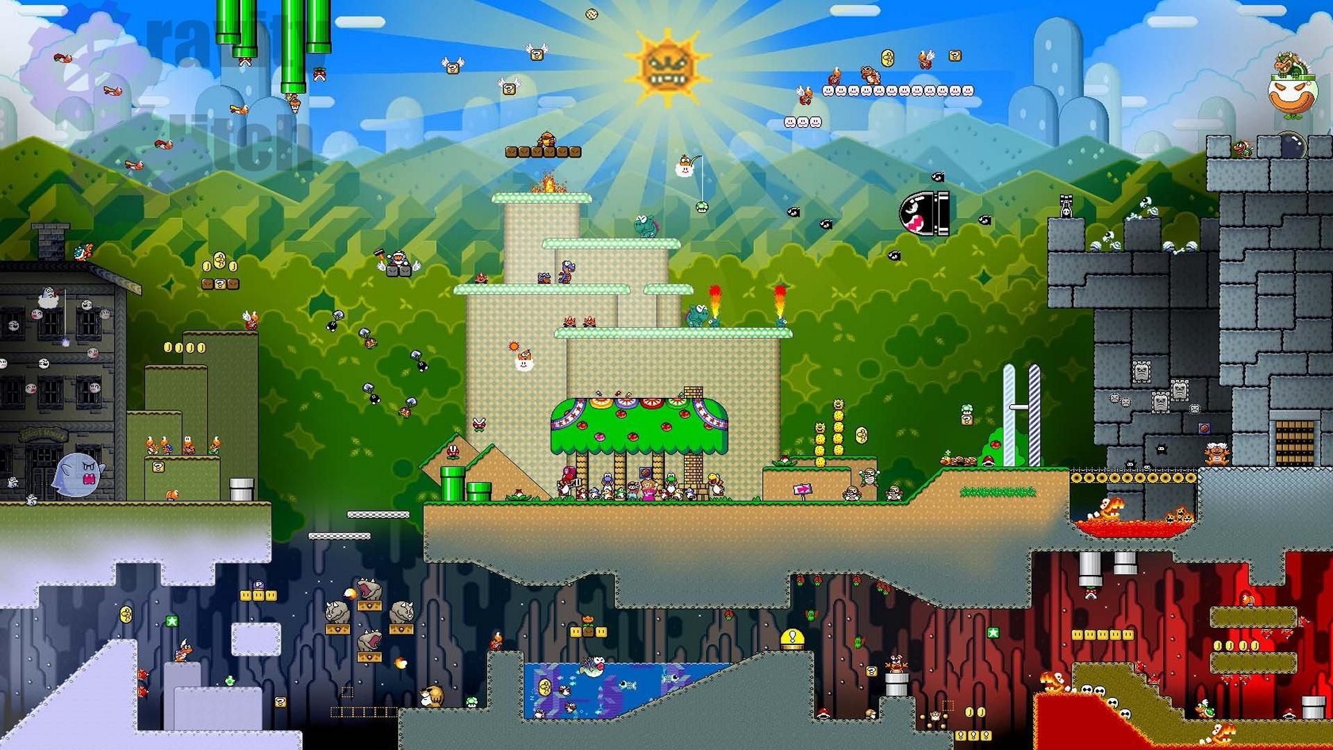 Super Mario - desktop wallpaper