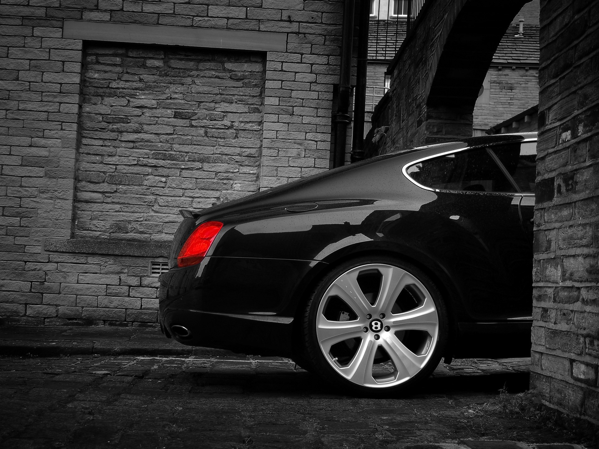 red, cars, ride, Bentley - desktop wallpaper