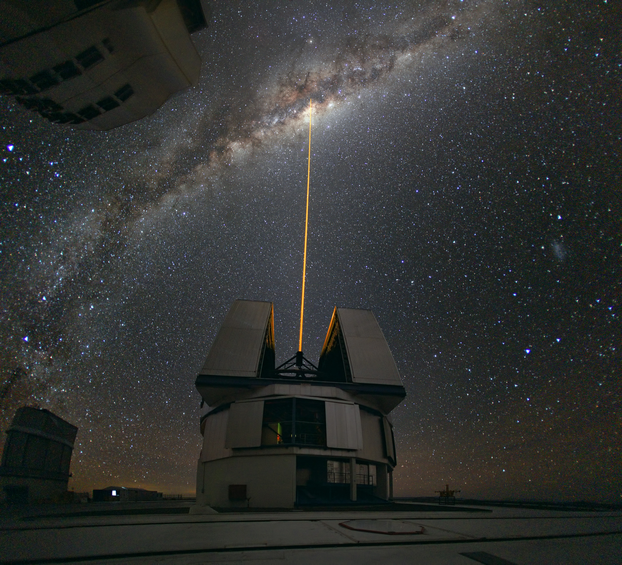 night, telescope, skyscapes, Very Large Telescope - desktop wallpaper