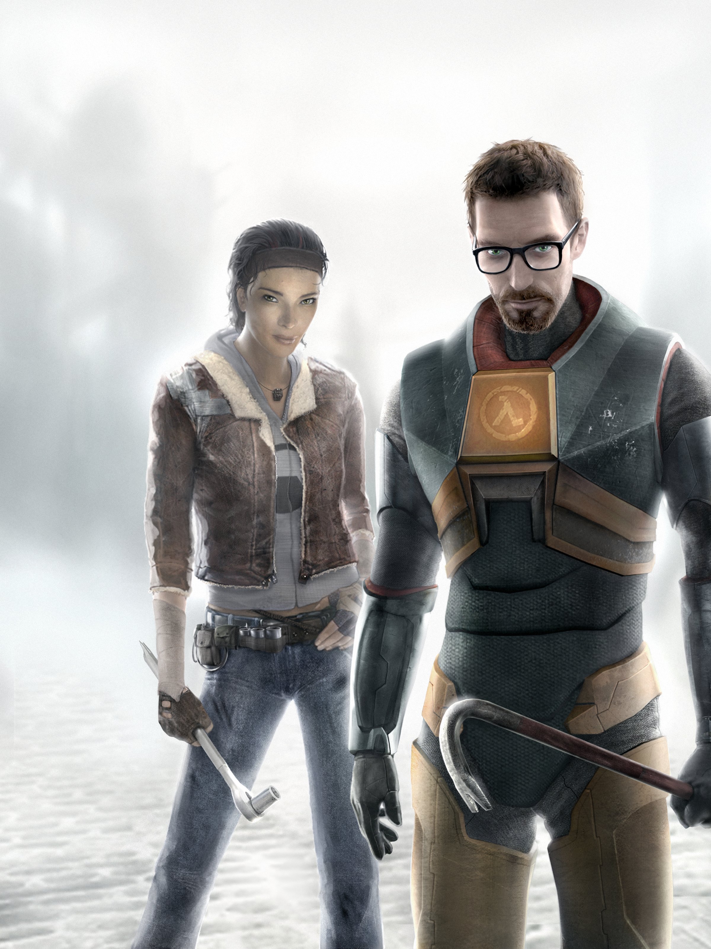 Half-Life, Gordon Freeman, Alyx Vance - desktop wallpaper