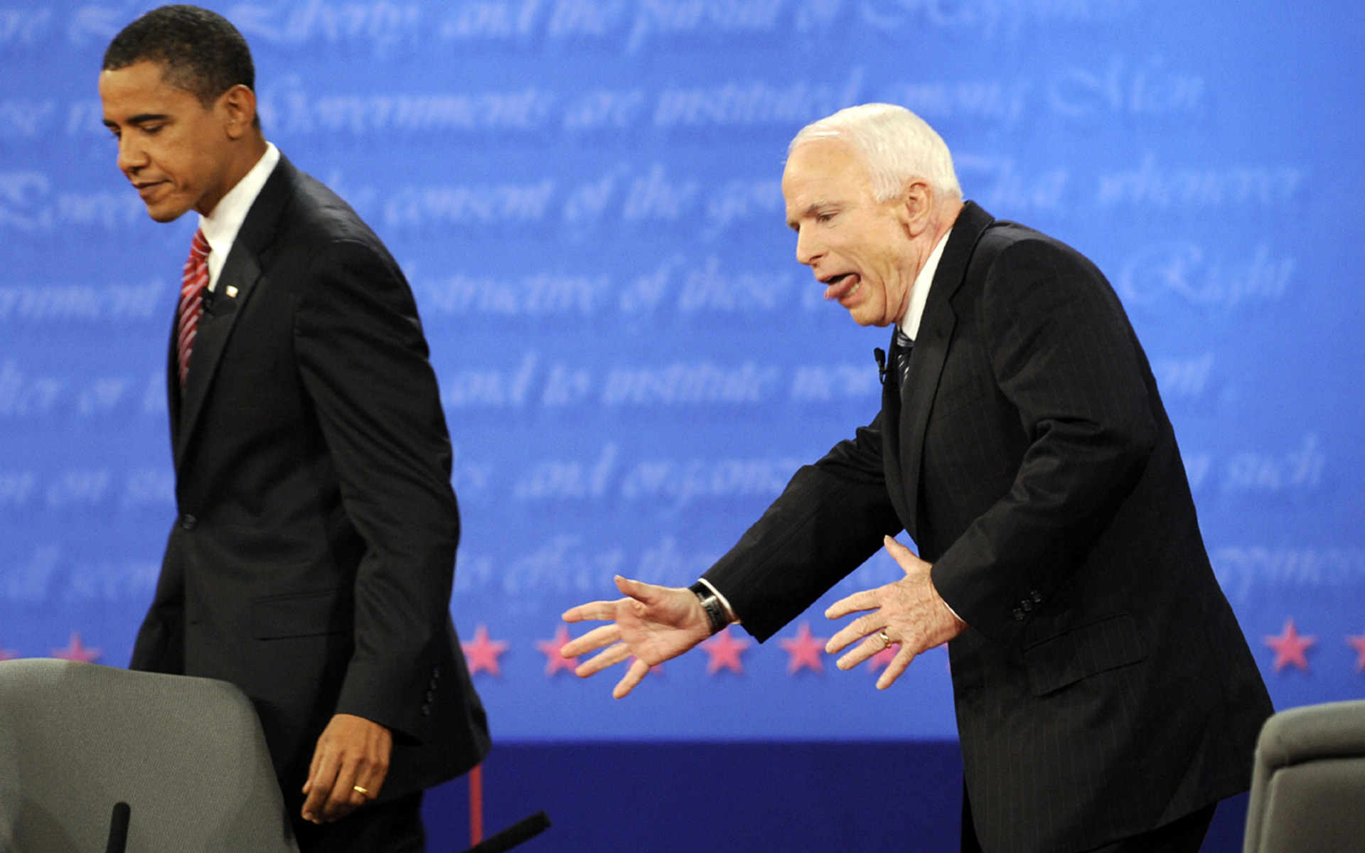 suit, derp, election, Barack Obama, John McCain, Presidents of the United States, debate - desktop wallpaper
