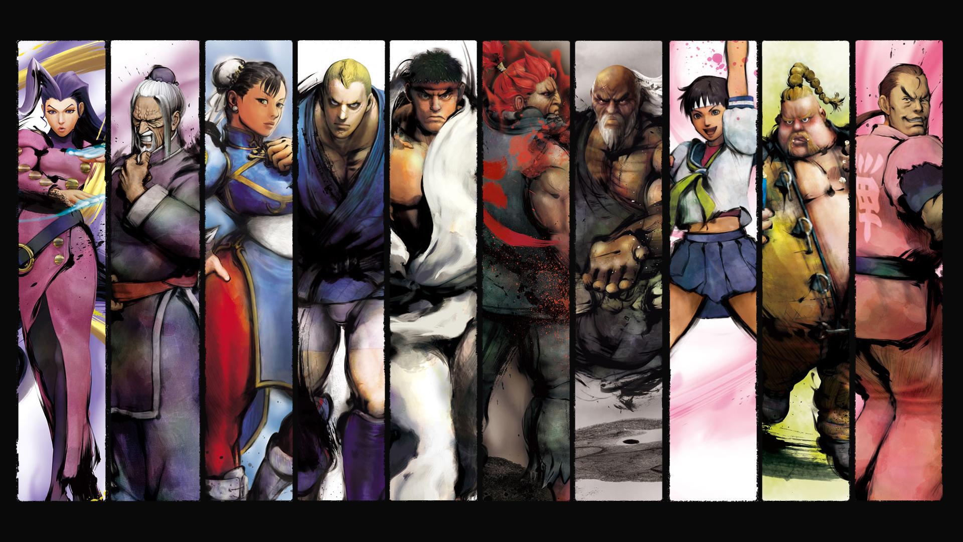 Street Fighter, Sakura, Ryu, rufus, Akuma, Chun-Li, Abel - desktop wallpaper