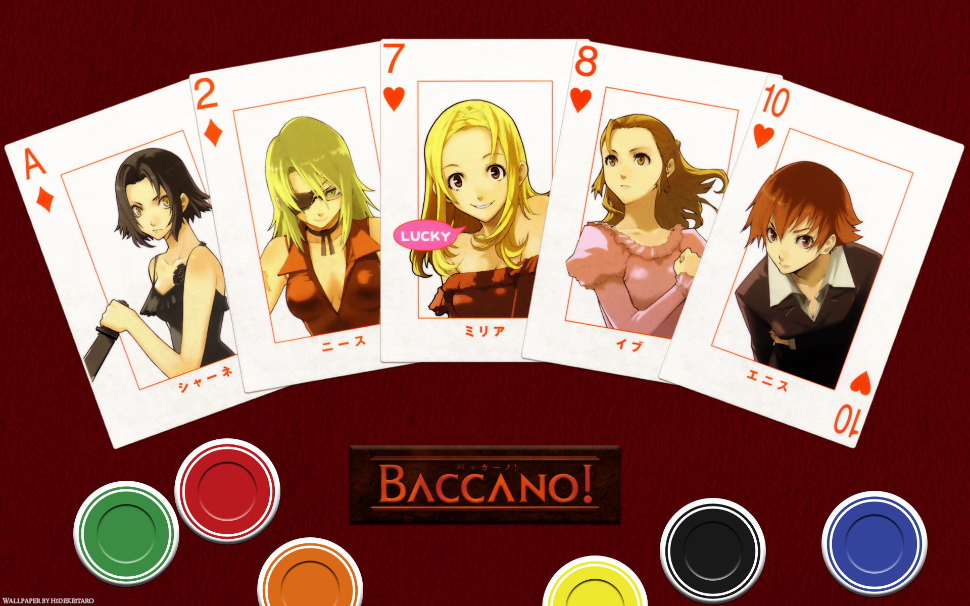 Baccano!, anime - desktop wallpaper