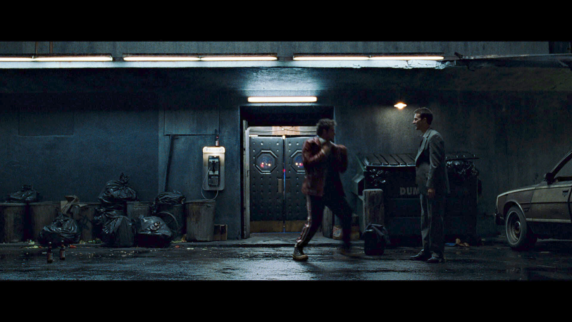 Fight Club, Brad Pitt, Edward Norton, screenshots - desktop wallpaper