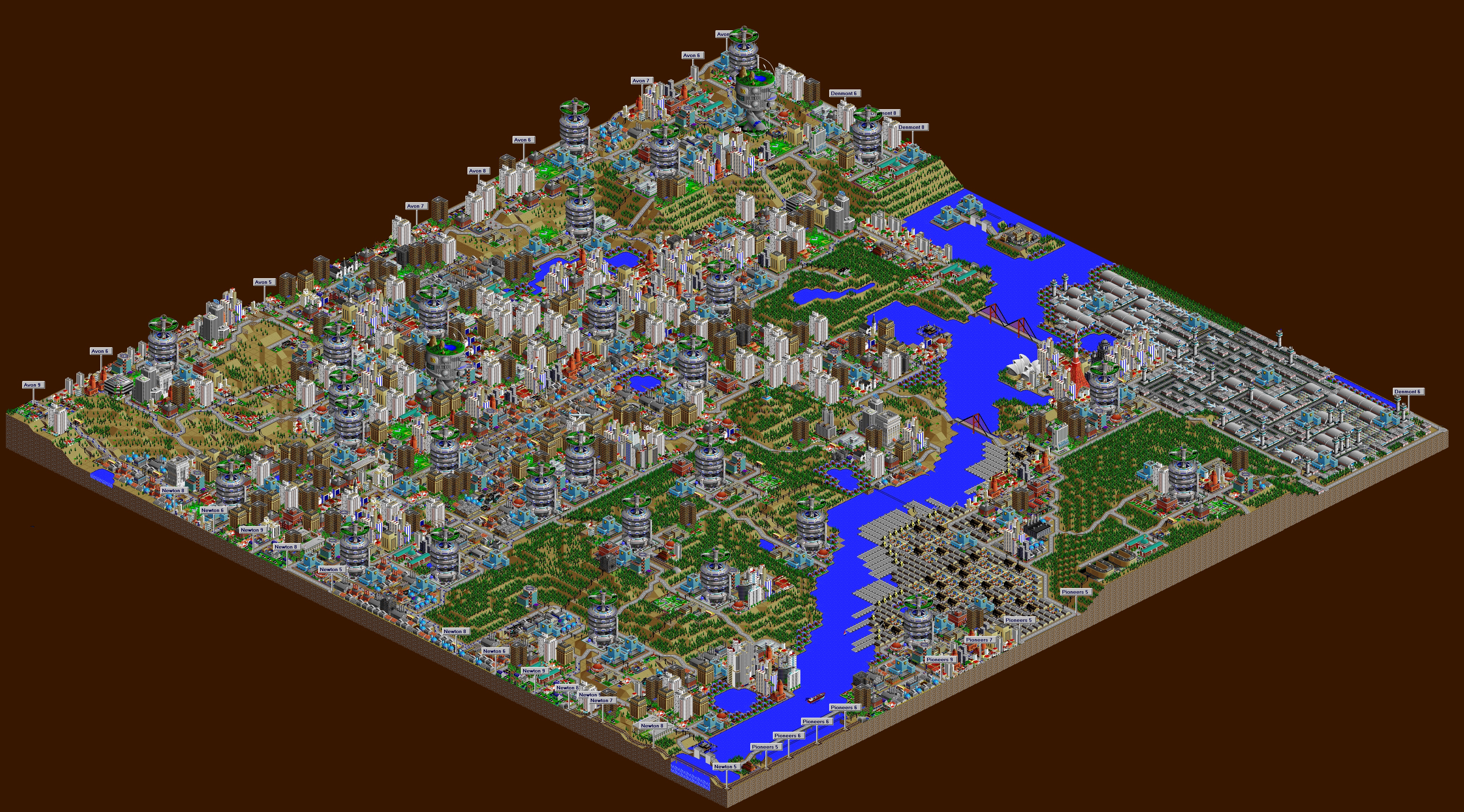 Sim City - desktop wallpaper