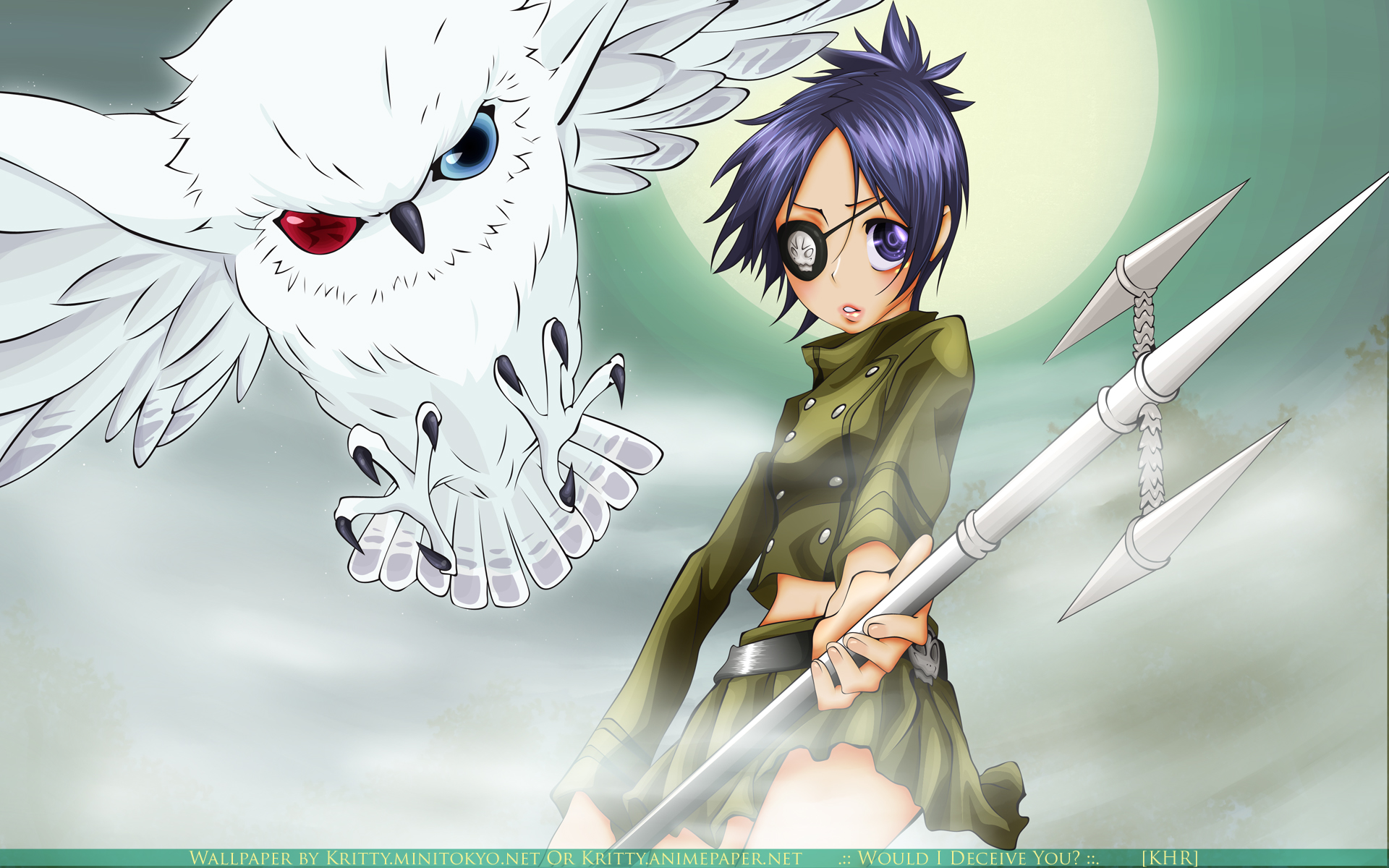 Katekyo Hitman Reborn, anime, Dokuro Chrome - desktop wallpaper