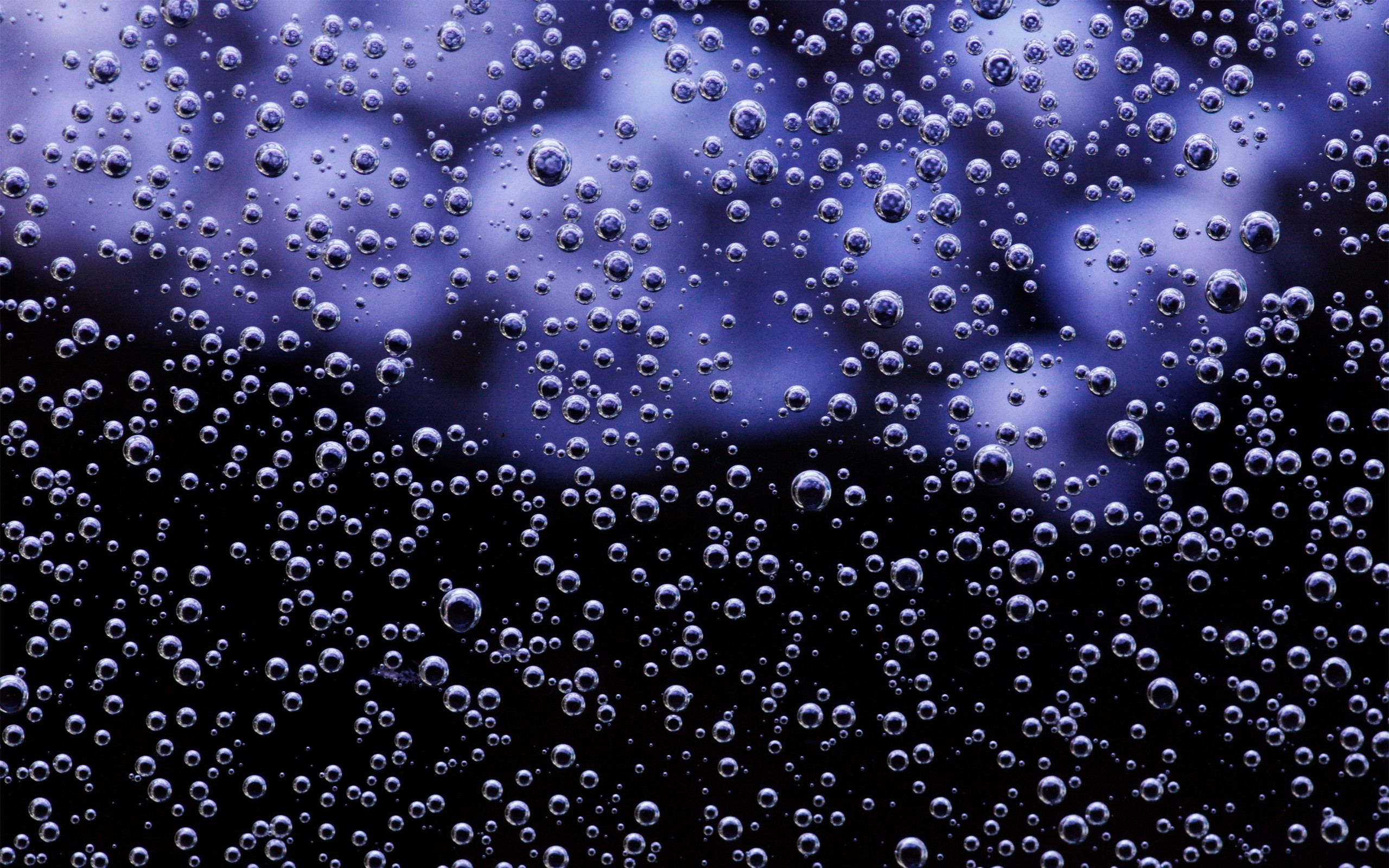 water, abstract, bubbles - desktop wallpaper