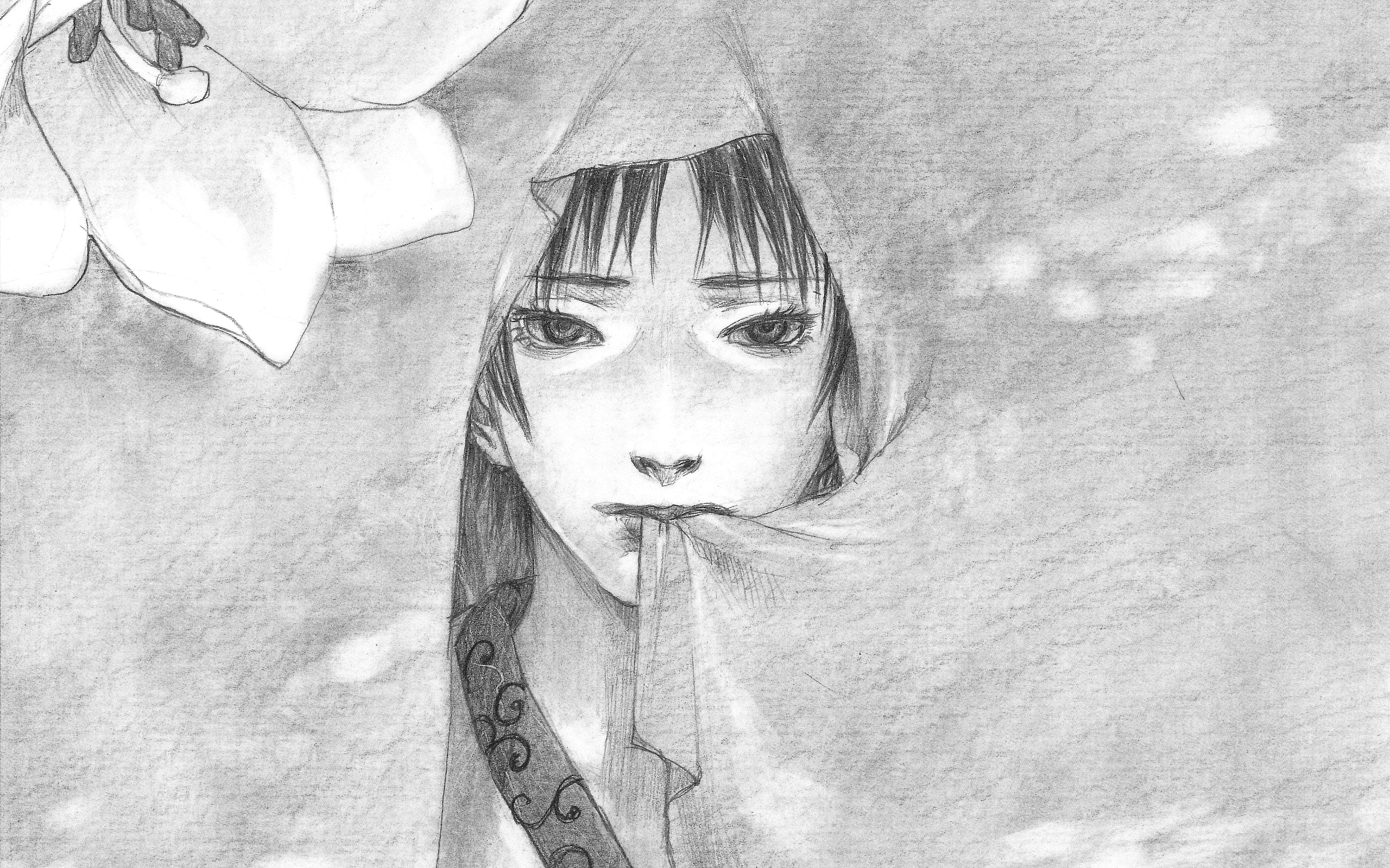 sketches, Blade of the Immortal, manga, Hiroaki Samura - desktop wallpaper