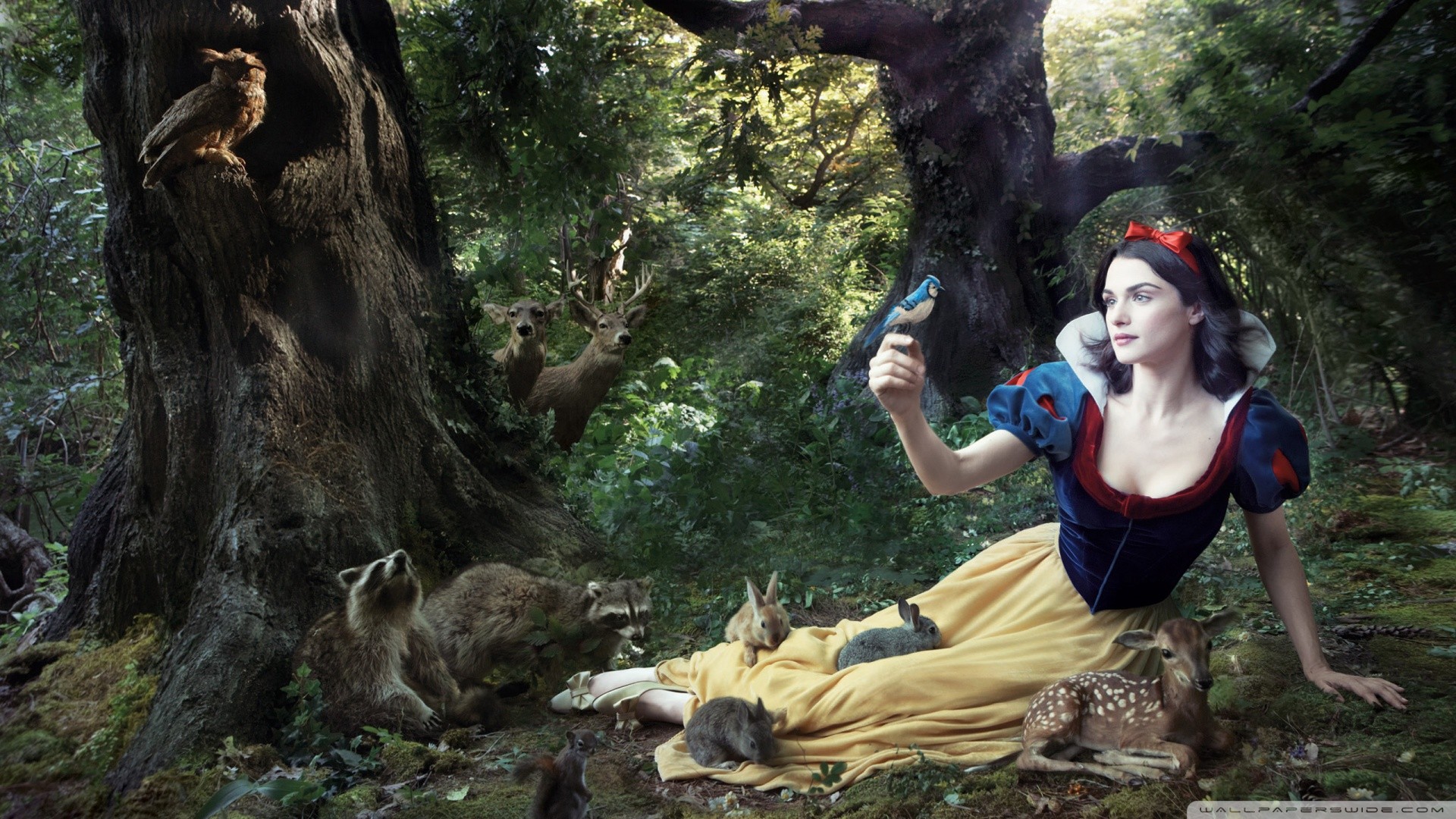 women, Rachel Weisz, Snow White, Annie Leibovitz - desktop wallpaper