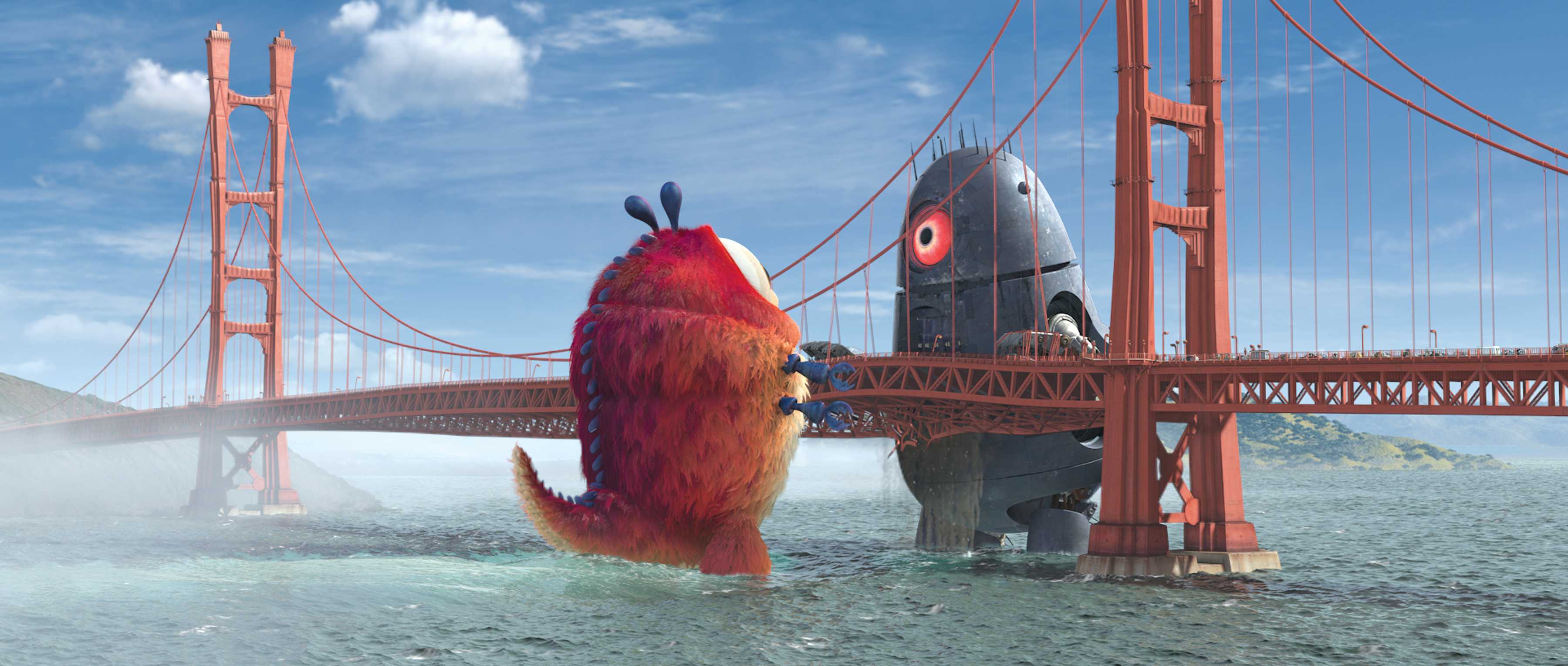 bridges, Monsters vs. Aliens, alien life forms - desktop wallpaper