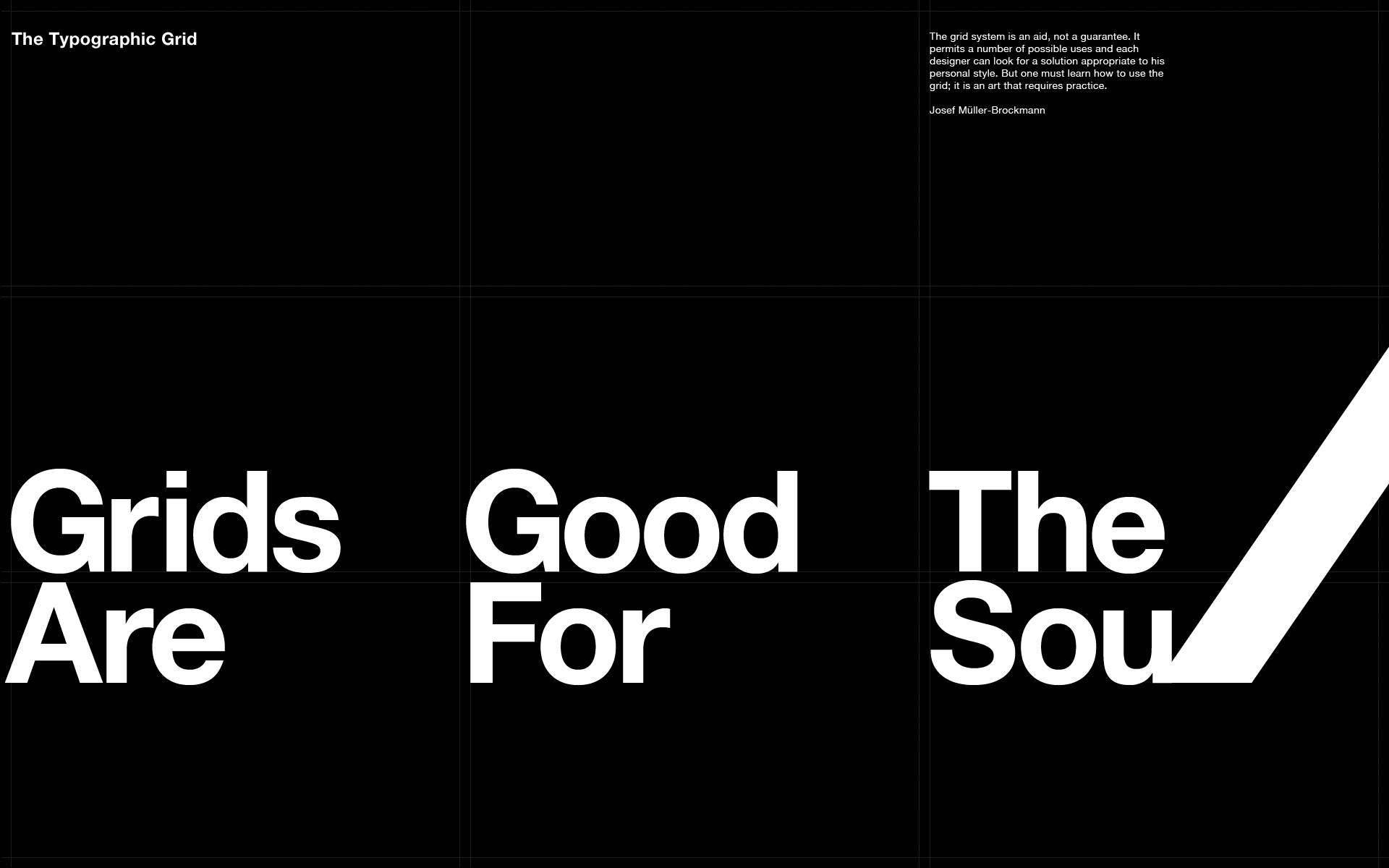typography, grid - desktop wallpaper