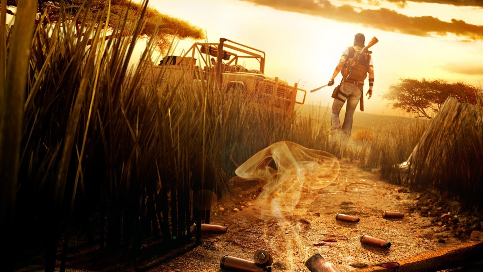 video games, Ubisoft, Far Cry 2, 3D - desktop wallpaper