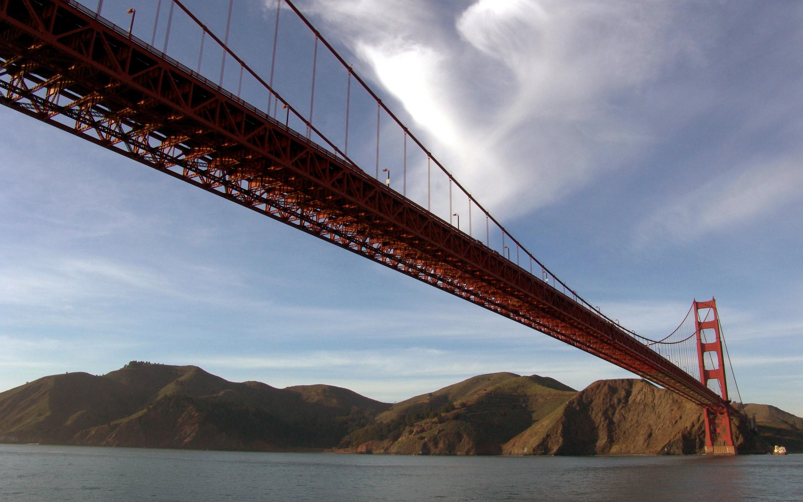bridges, Golden Gate Bridge, cities - desktop wallpaper