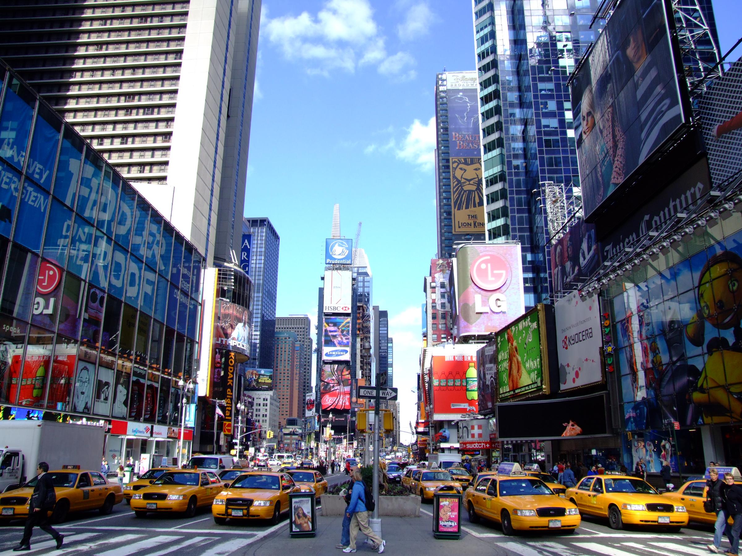 urban, New York City, Times Square - desktop wallpaper