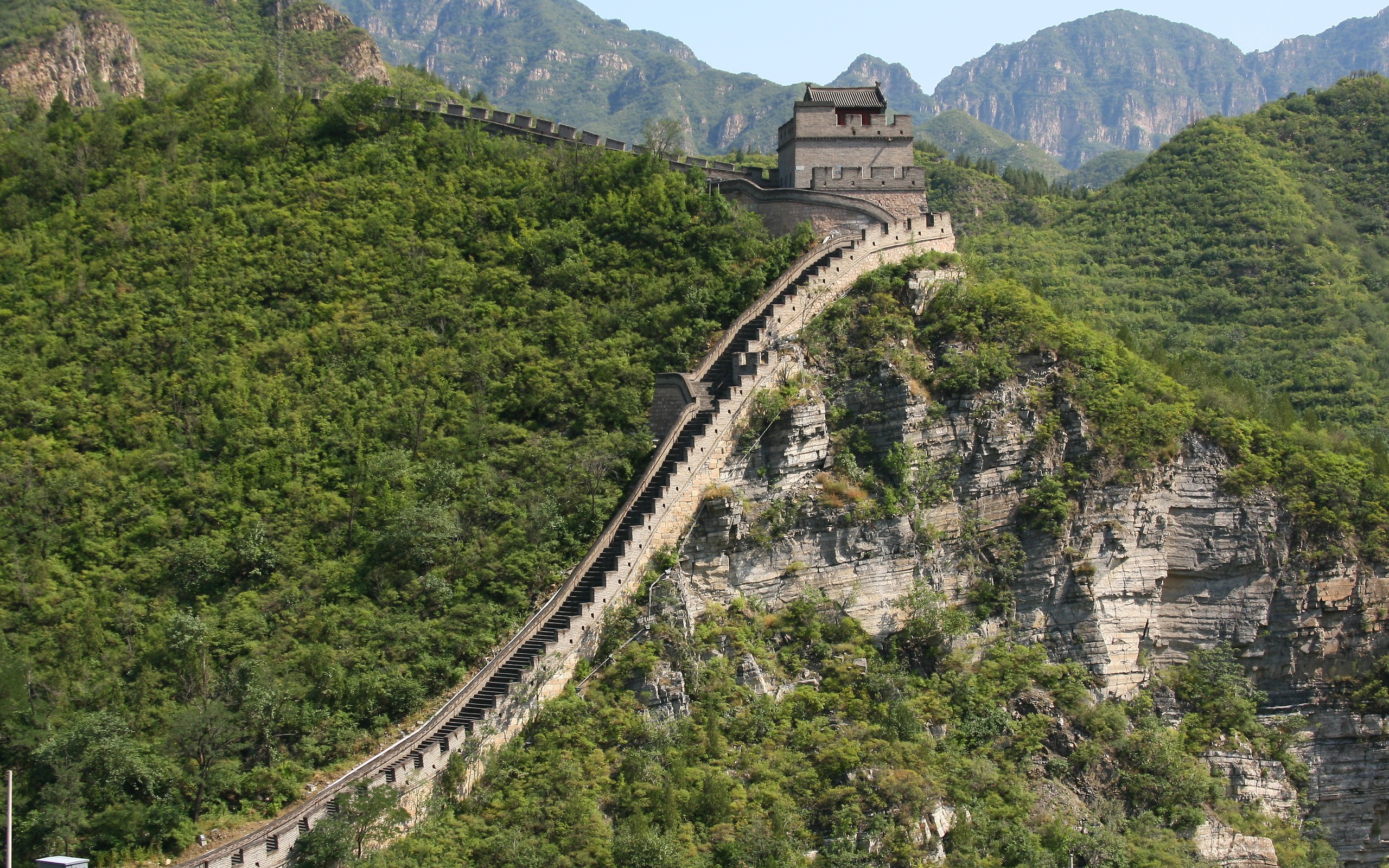 China, wall, architecture, Chinese, Great Wall of China - desktop wallpaper