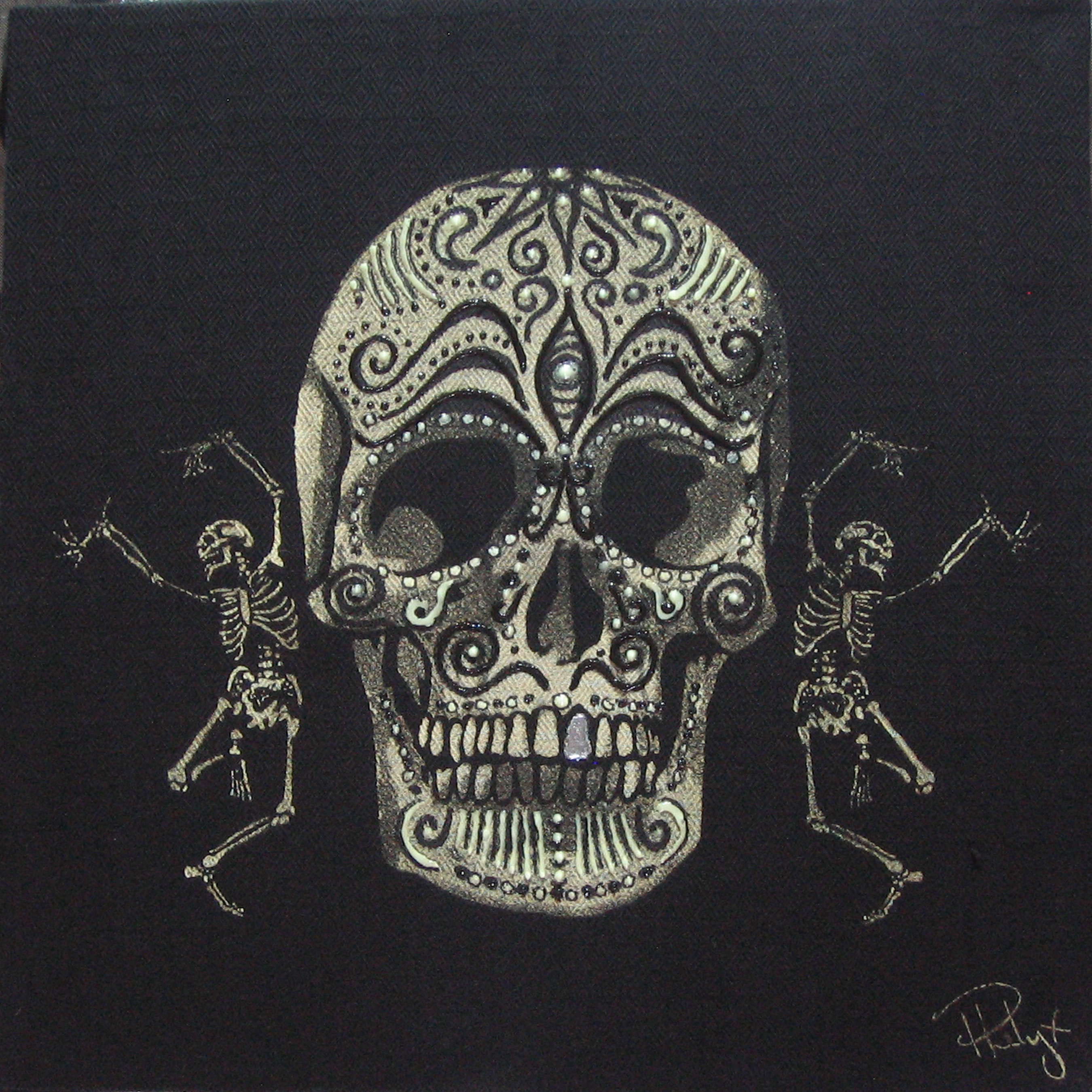 skulls, skeletons - desktop wallpaper