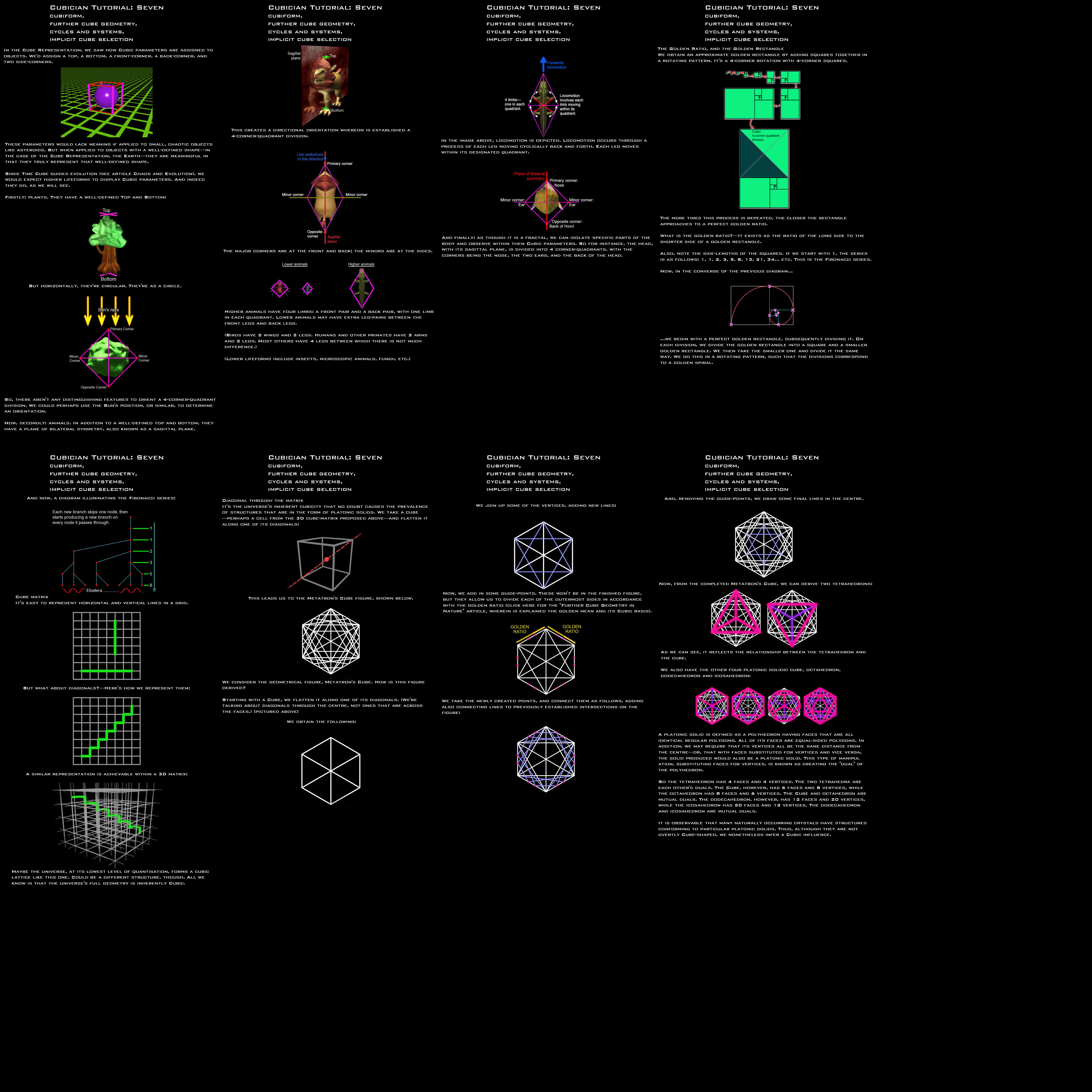 geometry, infographics - desktop wallpaper