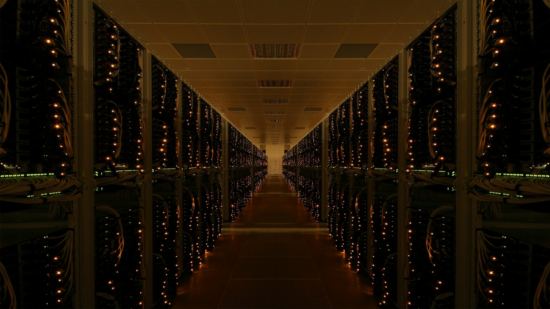 server, data center - desktop wallpaper