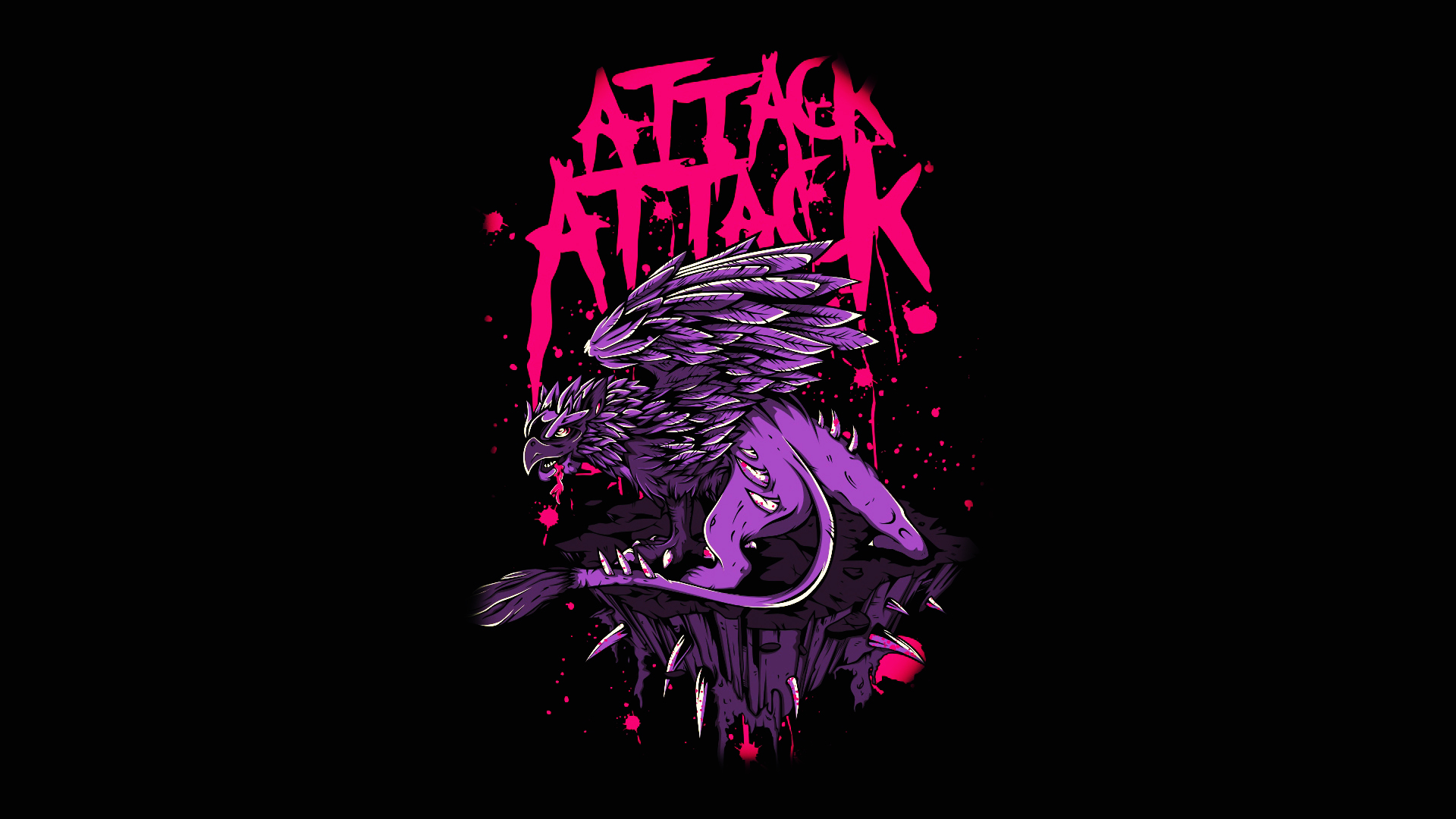 music, band, Attack Attack! - desktop wallpaper