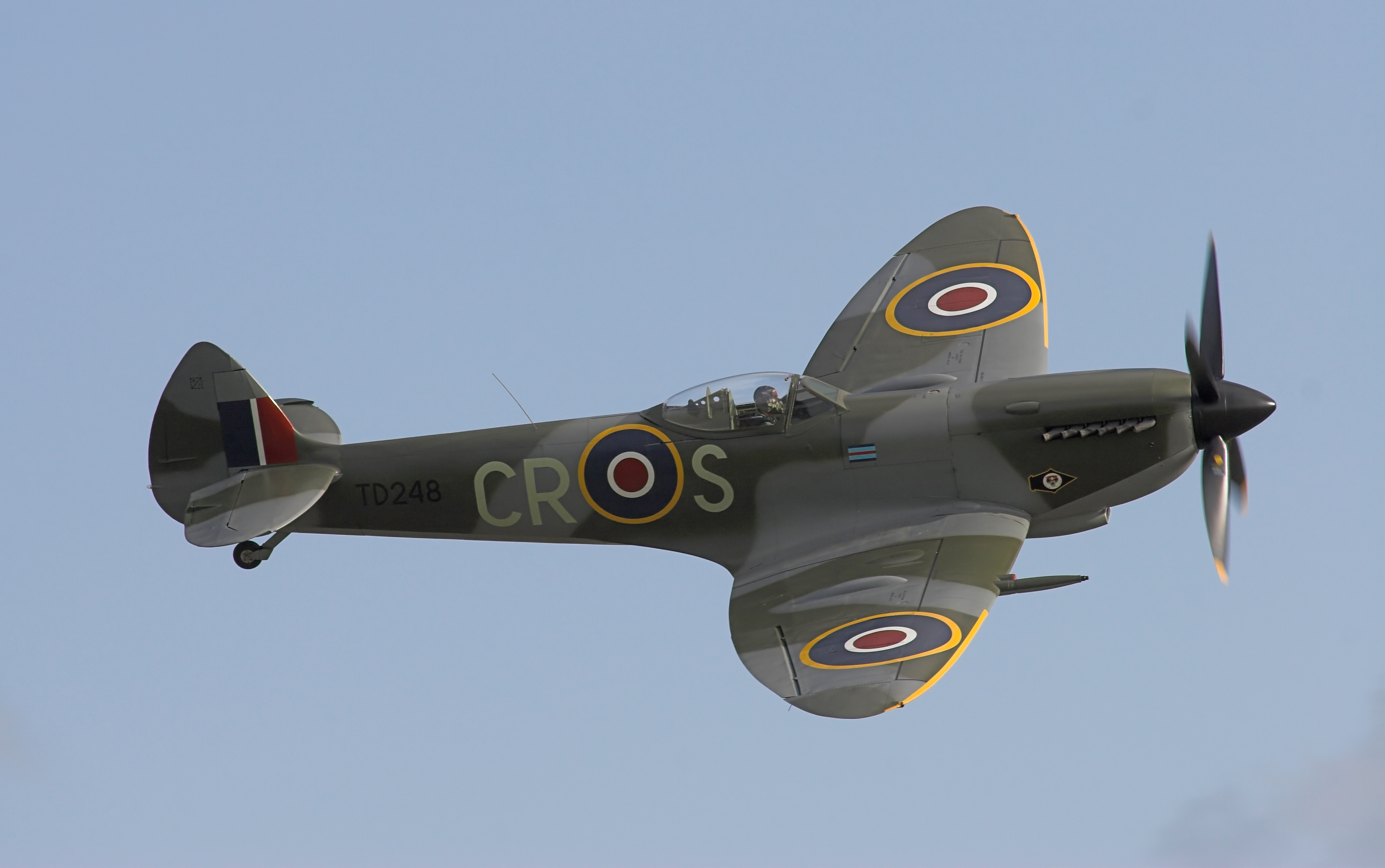 aircraft, military, vehicles, Supermarine Spitfire - desktop wallpaper
