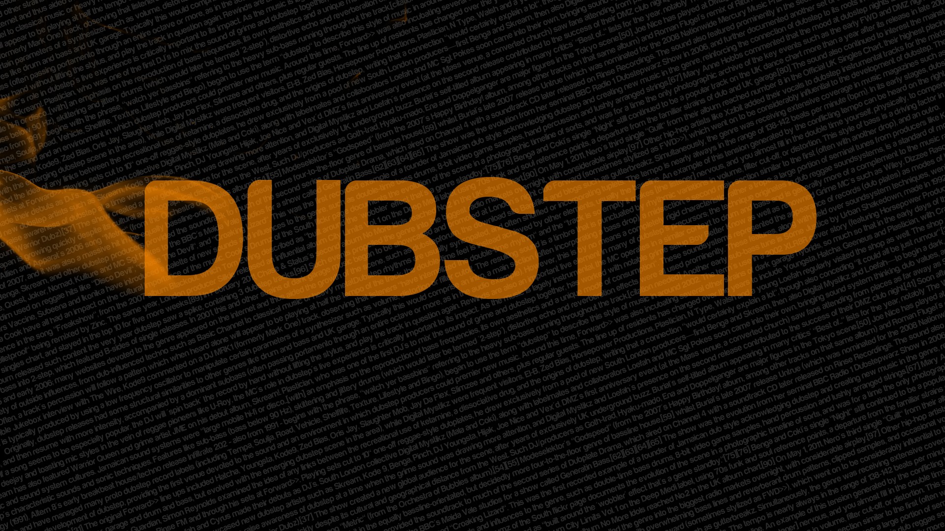 dubstep, drum and bass - desktop wallpaper