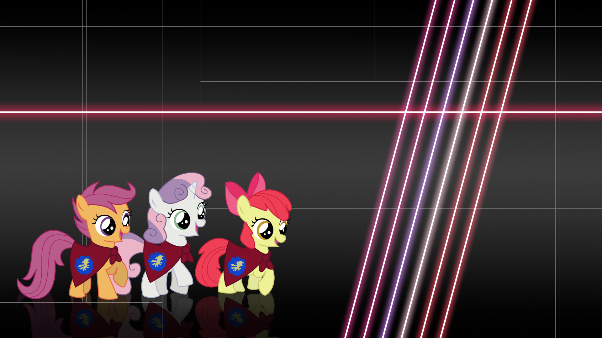 cartoons, My Little Pony, backgrounds, Cutie Mark Crusaders - desktop wallpaper