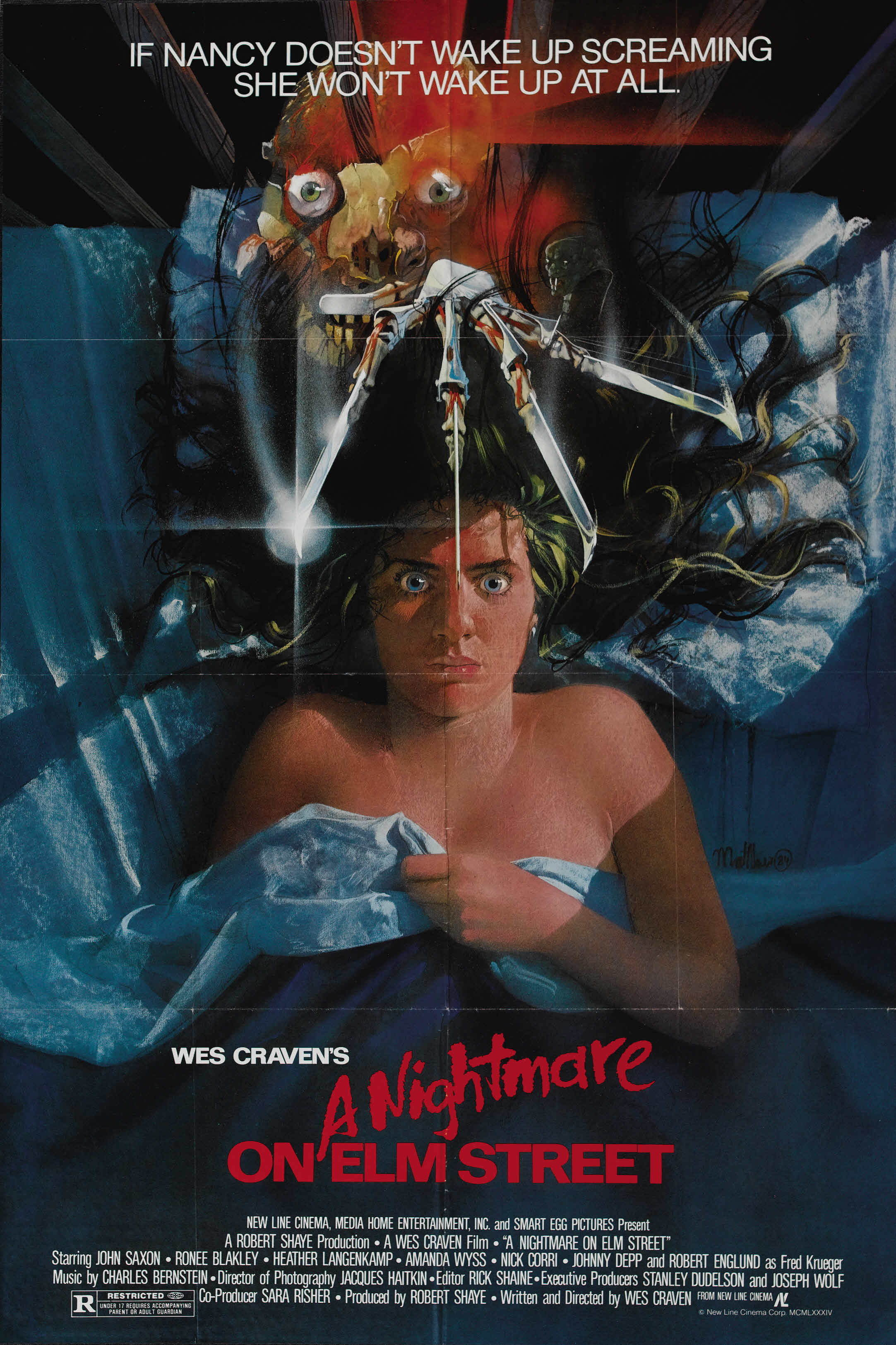Nightmare on Elm Street, movie posters - desktop wallpaper