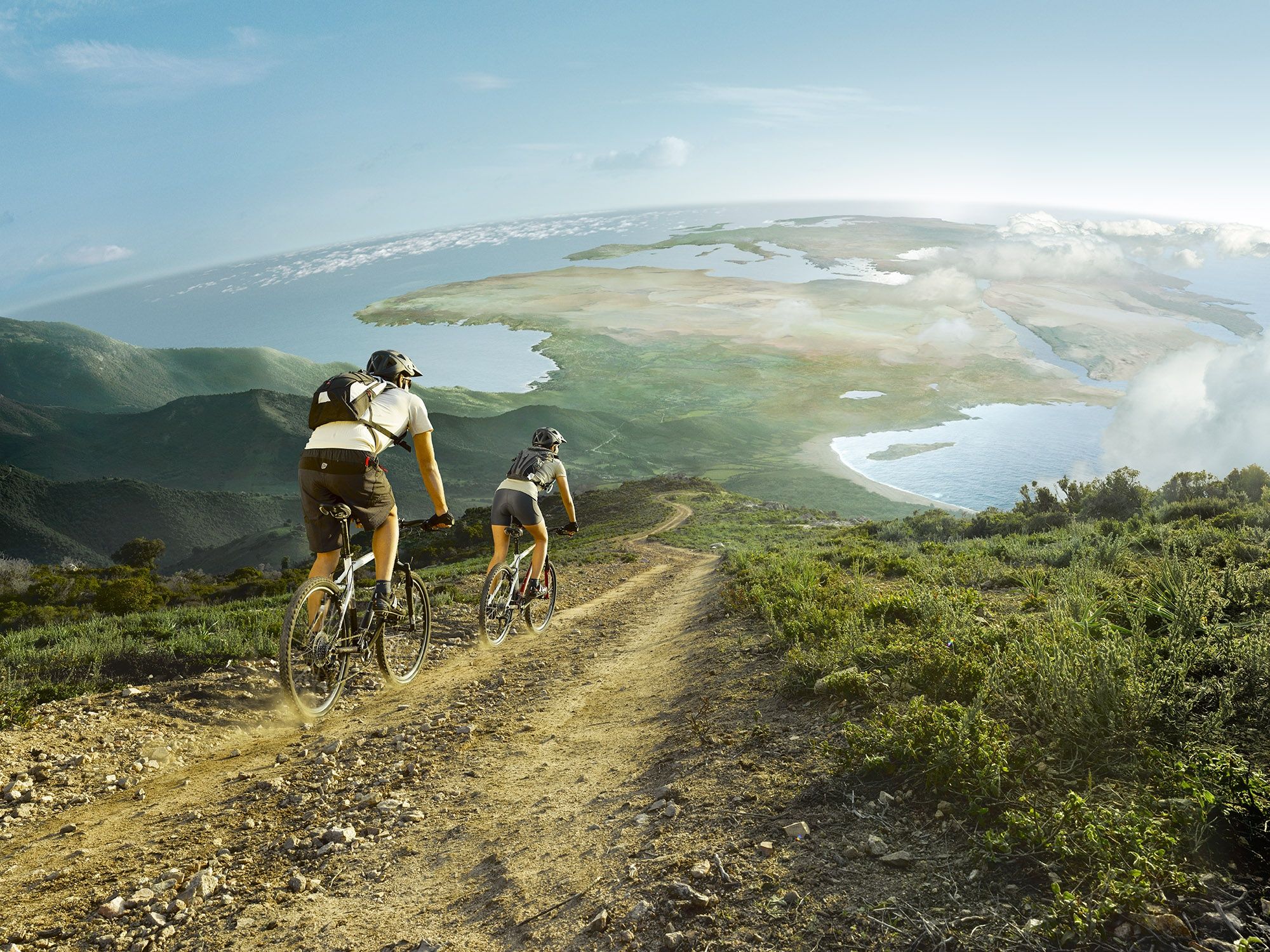 bicycles, curious, Earth, funny, bikes, mountain bikes - desktop wallpaper