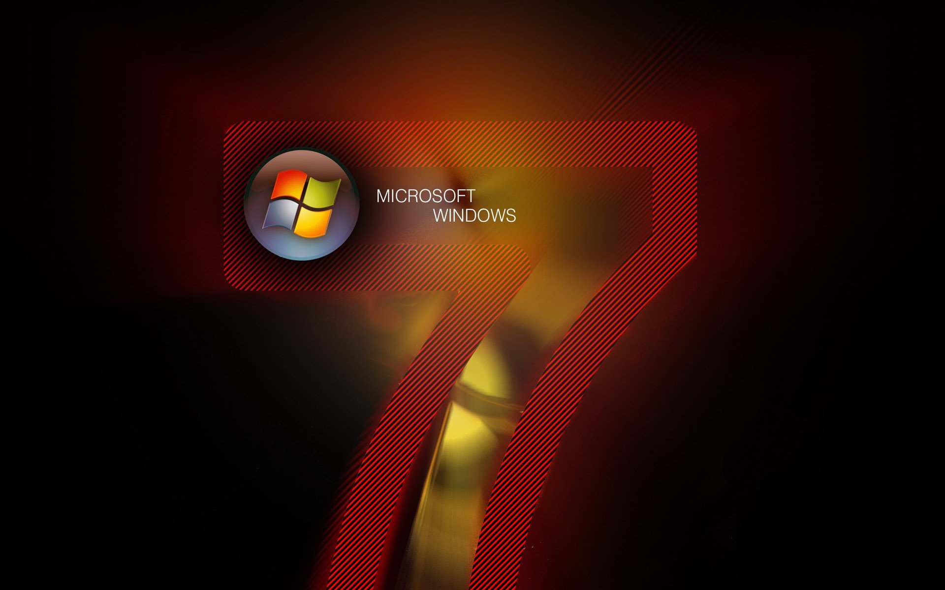 computers, Windows 7, Microsoft, dark red - desktop wallpaper