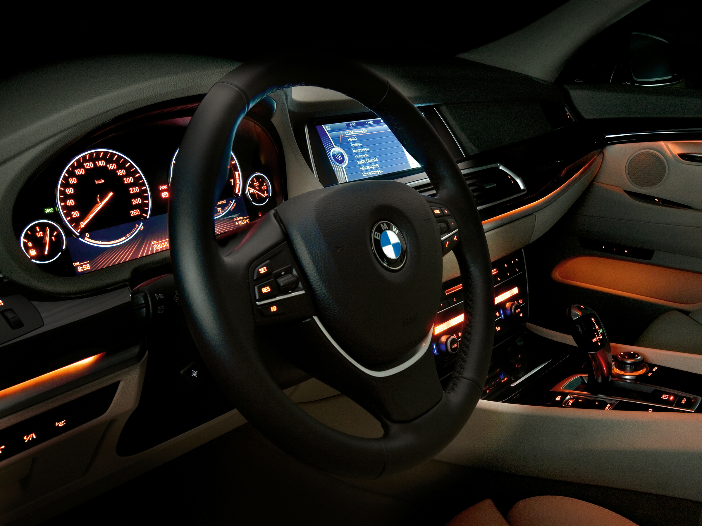 BMW, cars, car interiors - desktop wallpaper