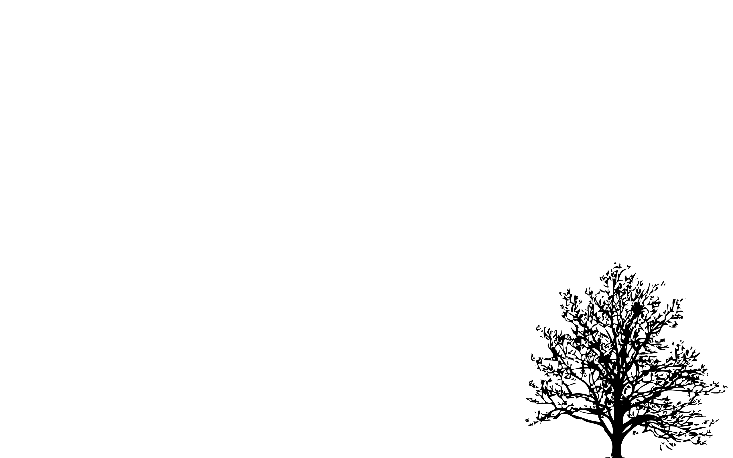 minimalistic, trees, simple background, white background - desktop wallpaper