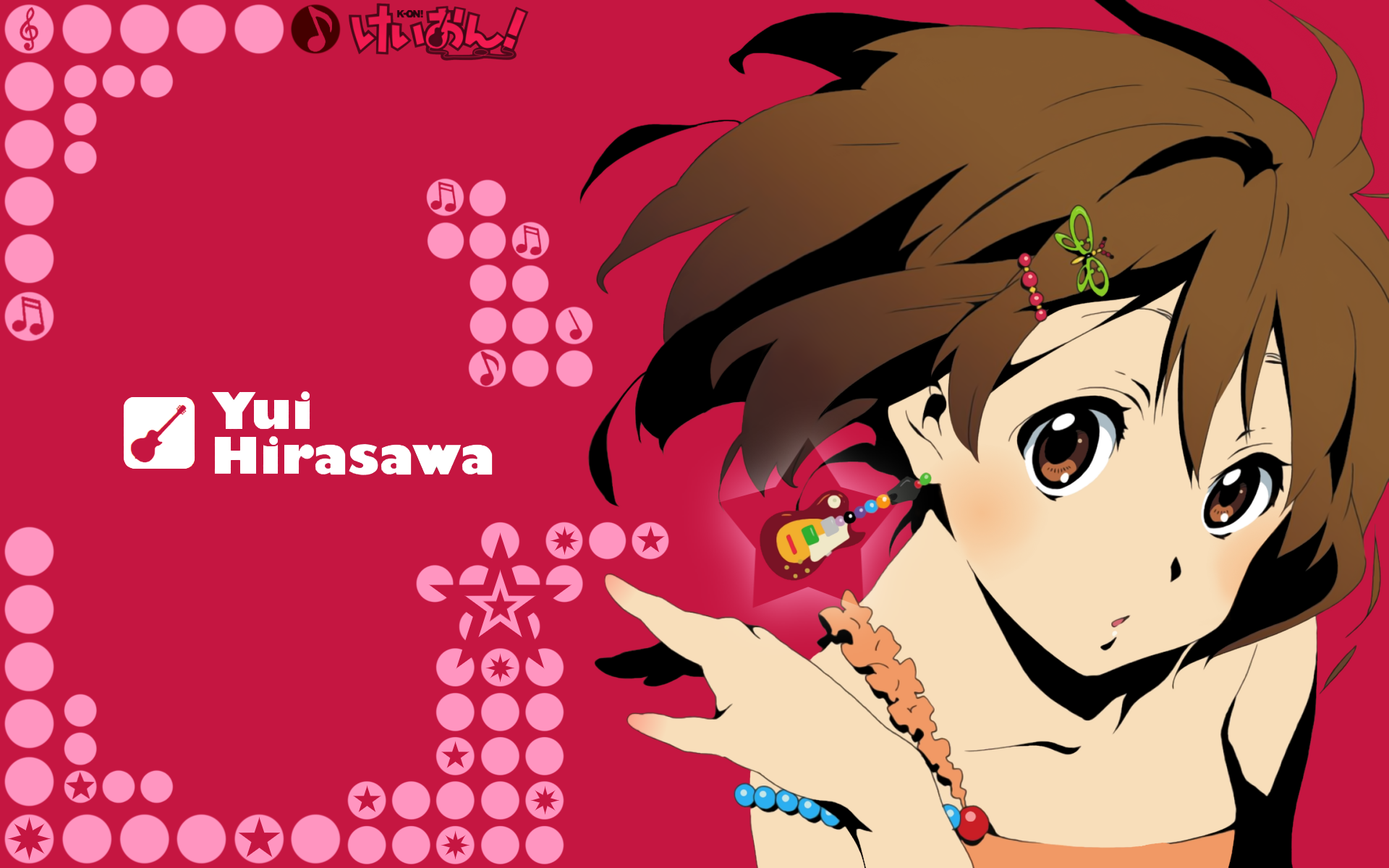 K-ON!, Hirasawa Yui - desktop wallpaper
