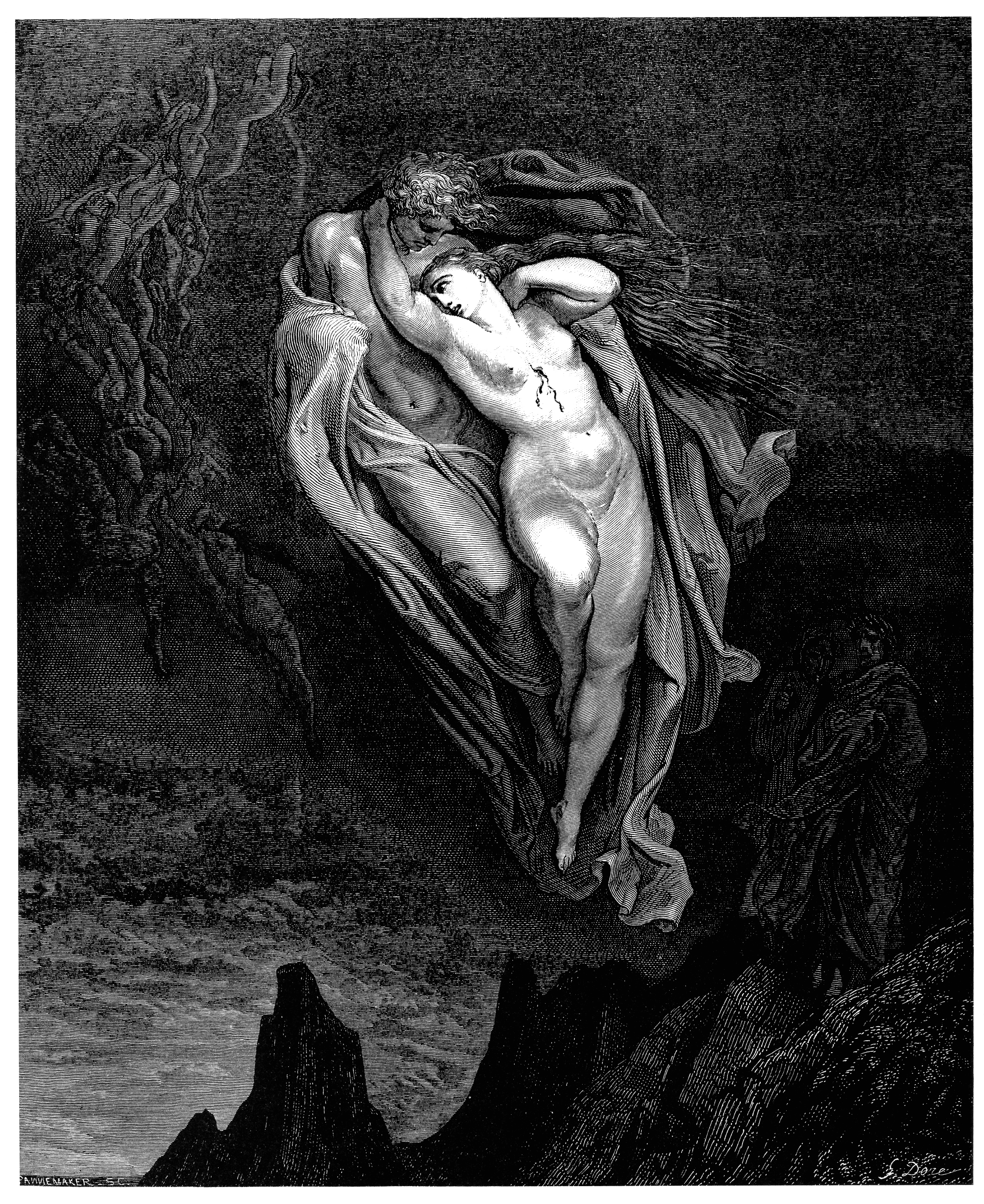 Gustave  Dore, Dante - desktop wallpaper