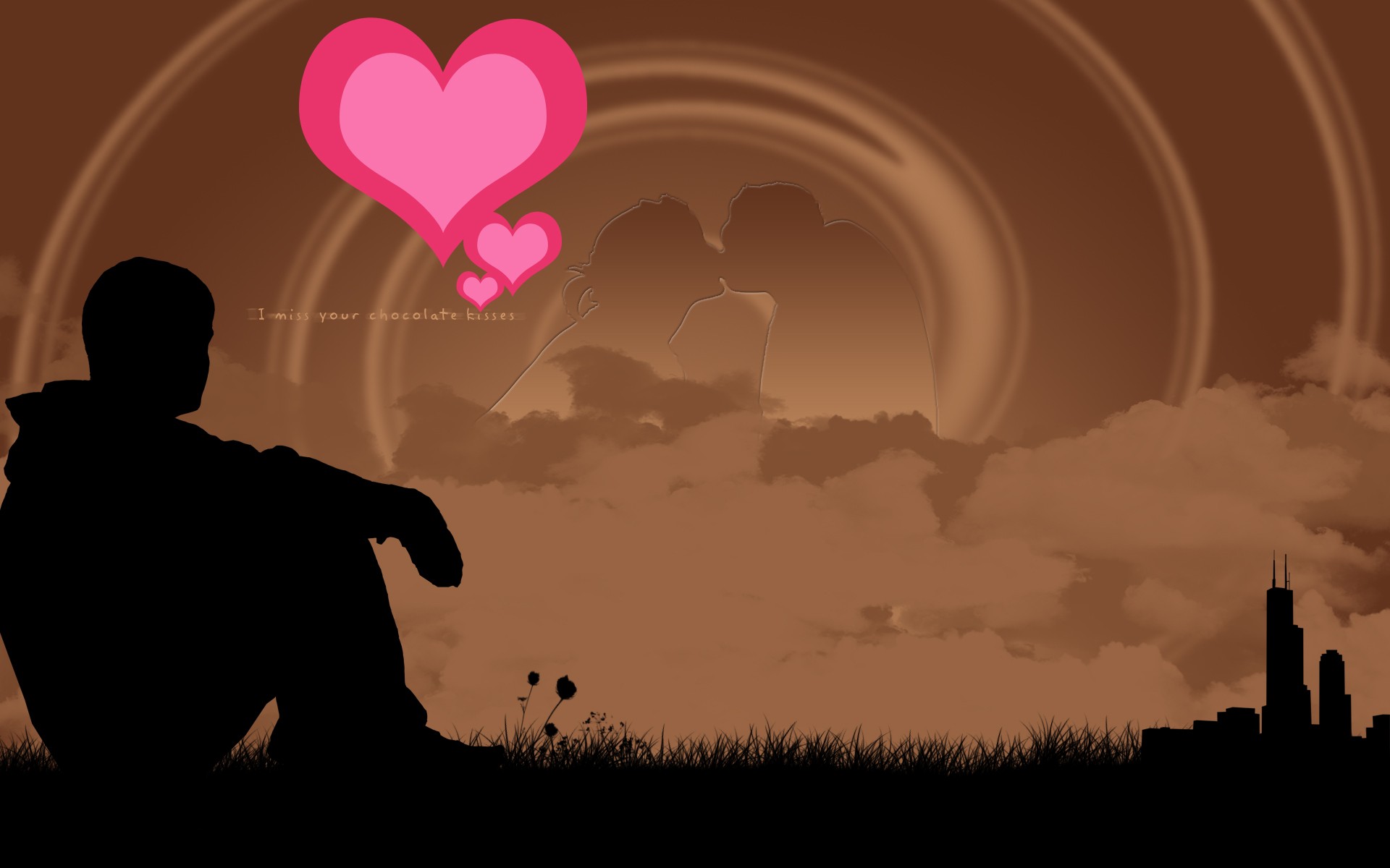 love, gifts, Valentines Day, hearts - desktop wallpaper