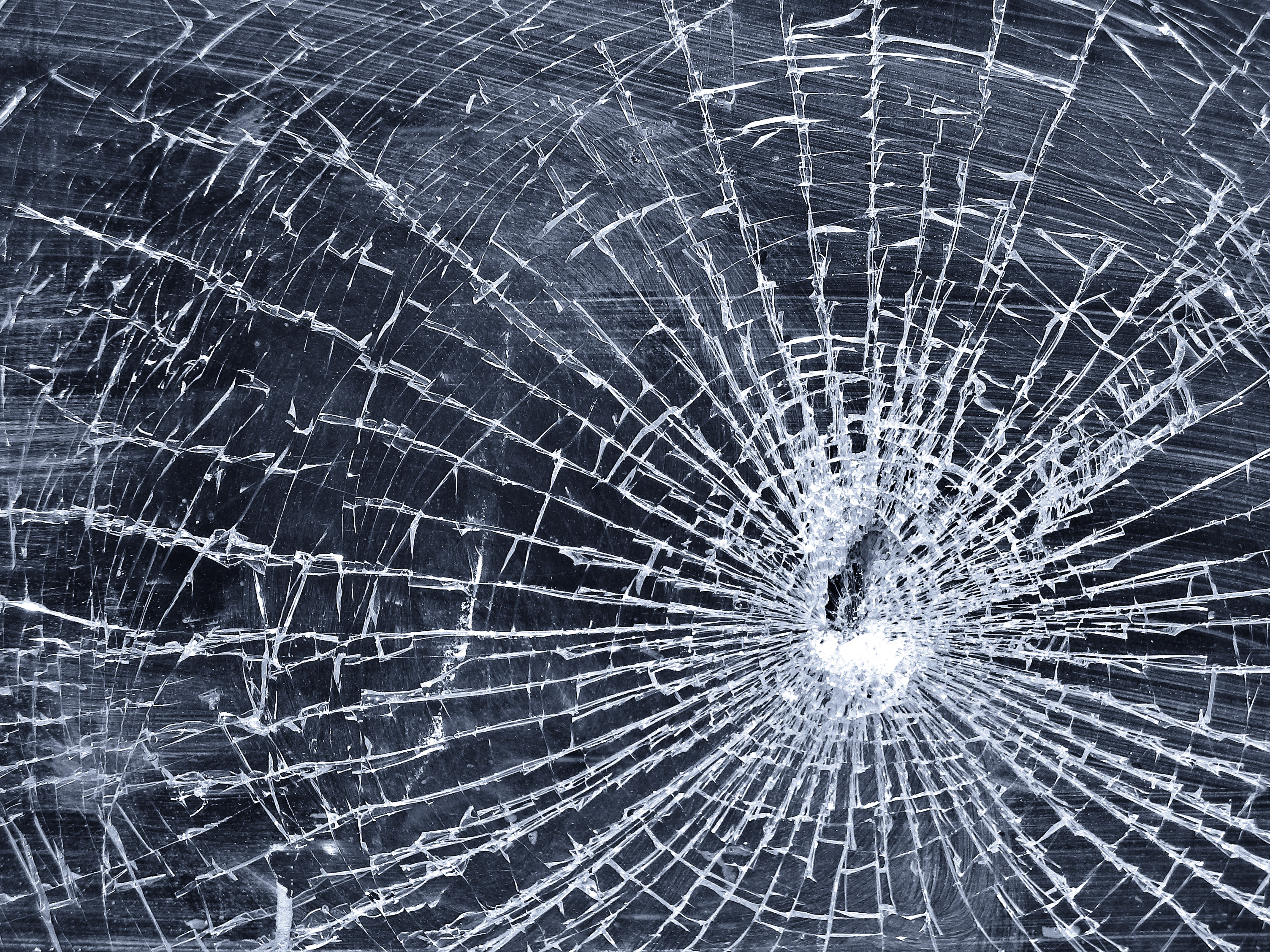 broken glass - desktop wallpaper